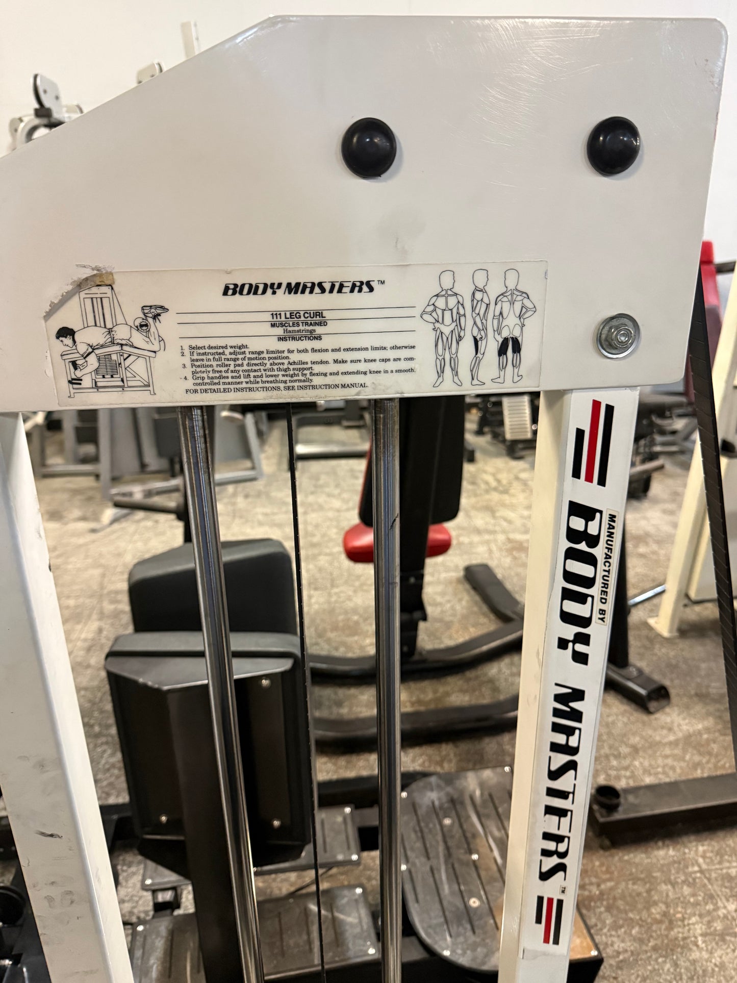 Body Masters Prone Leg Curl *Refurbished*