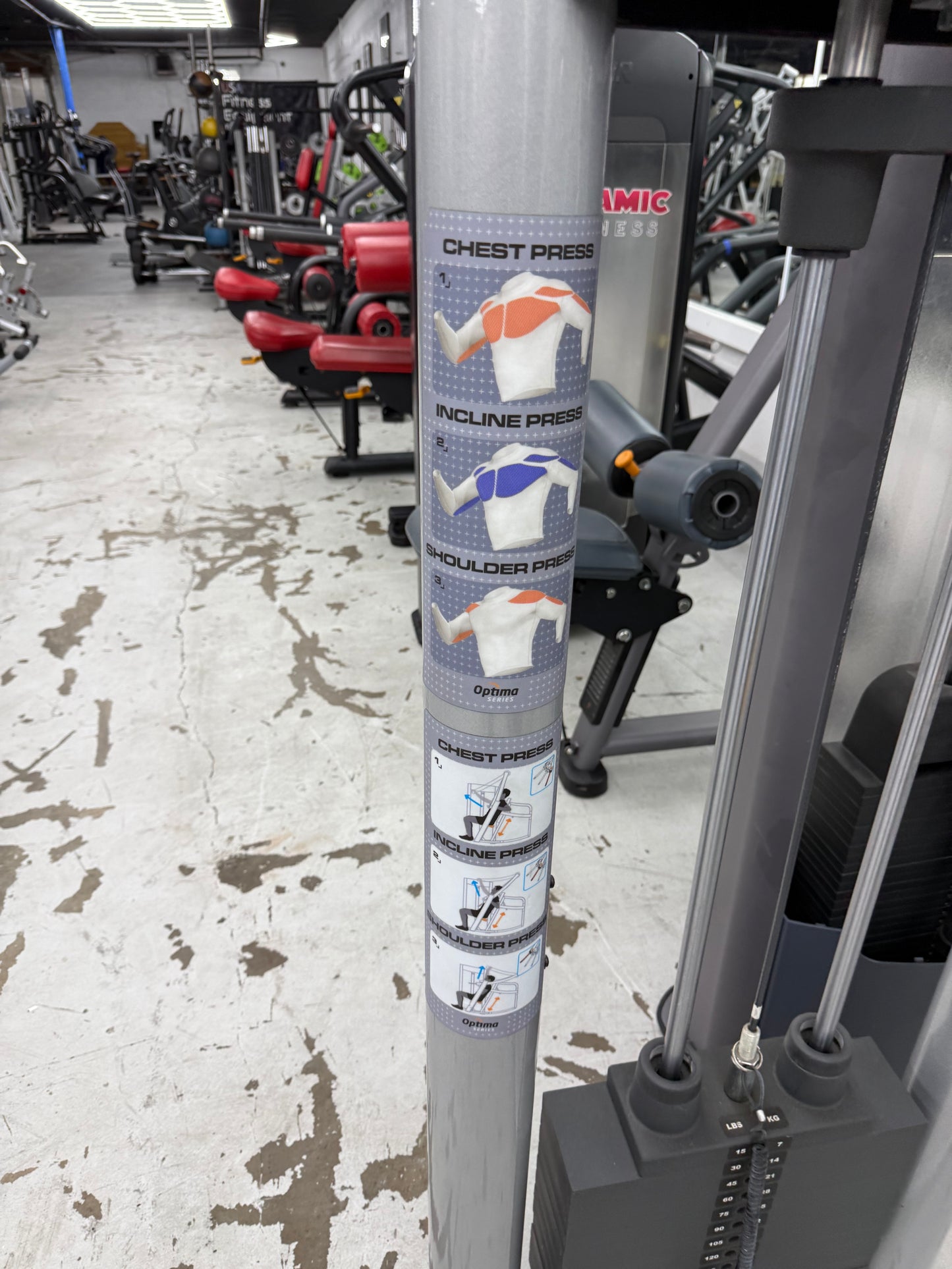Life Fitness Optima Series Multi Press *Refurbished*