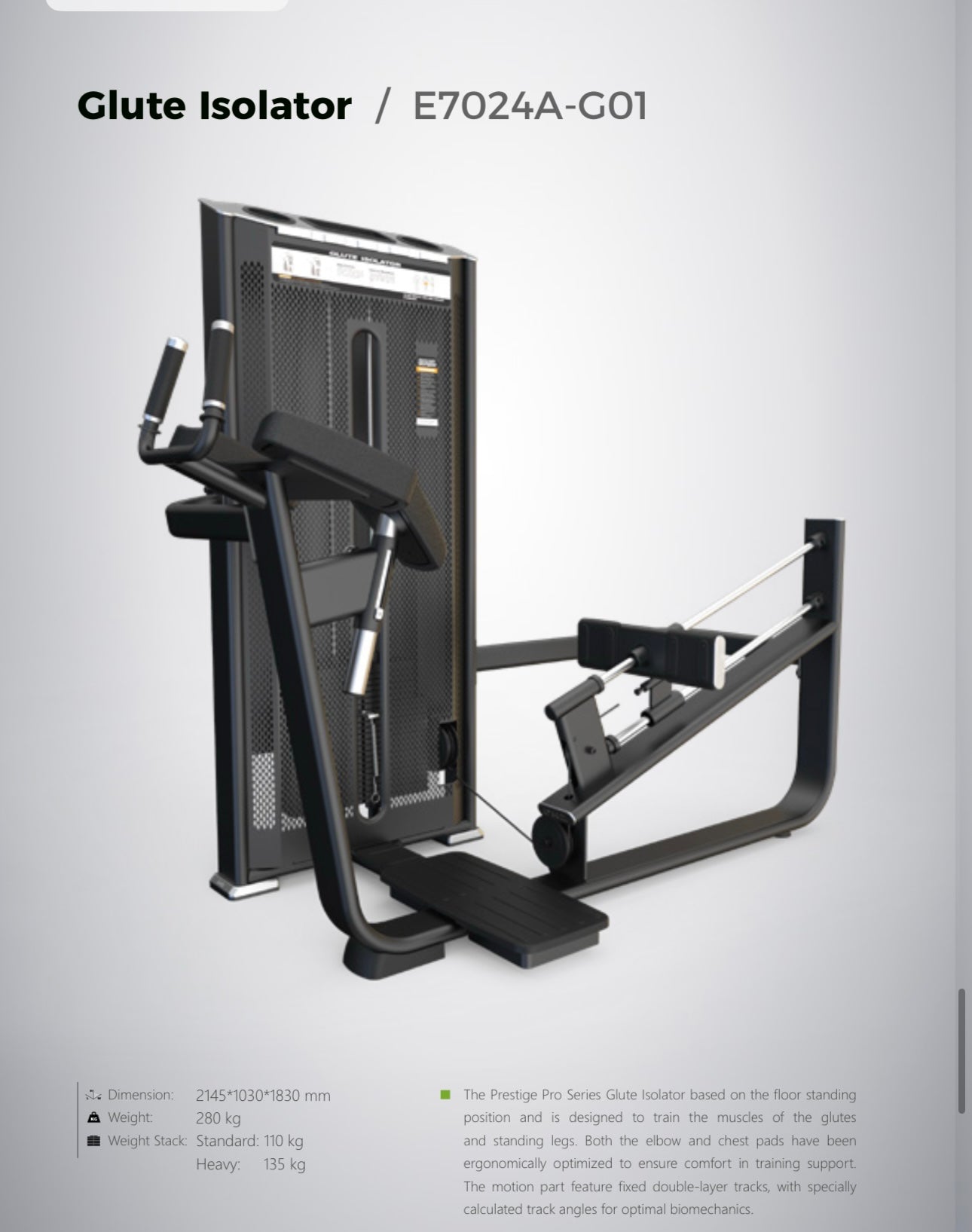 Premier Strength Serie Predator Glute Kickback *NUEVO*