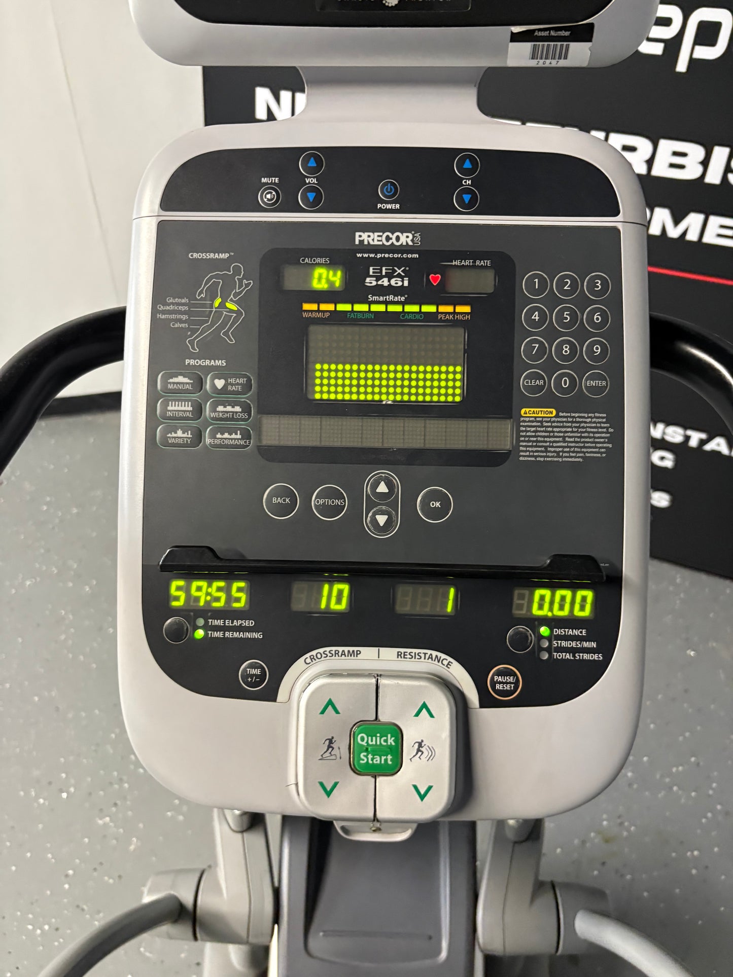 Precor EFX 546i Lower Body Elliptical *Refurbished*