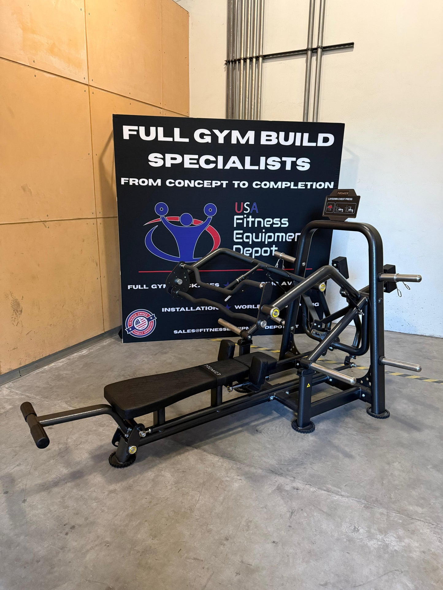 Premier Strength Power Series Horizontal Chest Press - weight lifting machines with pulleys, image 9