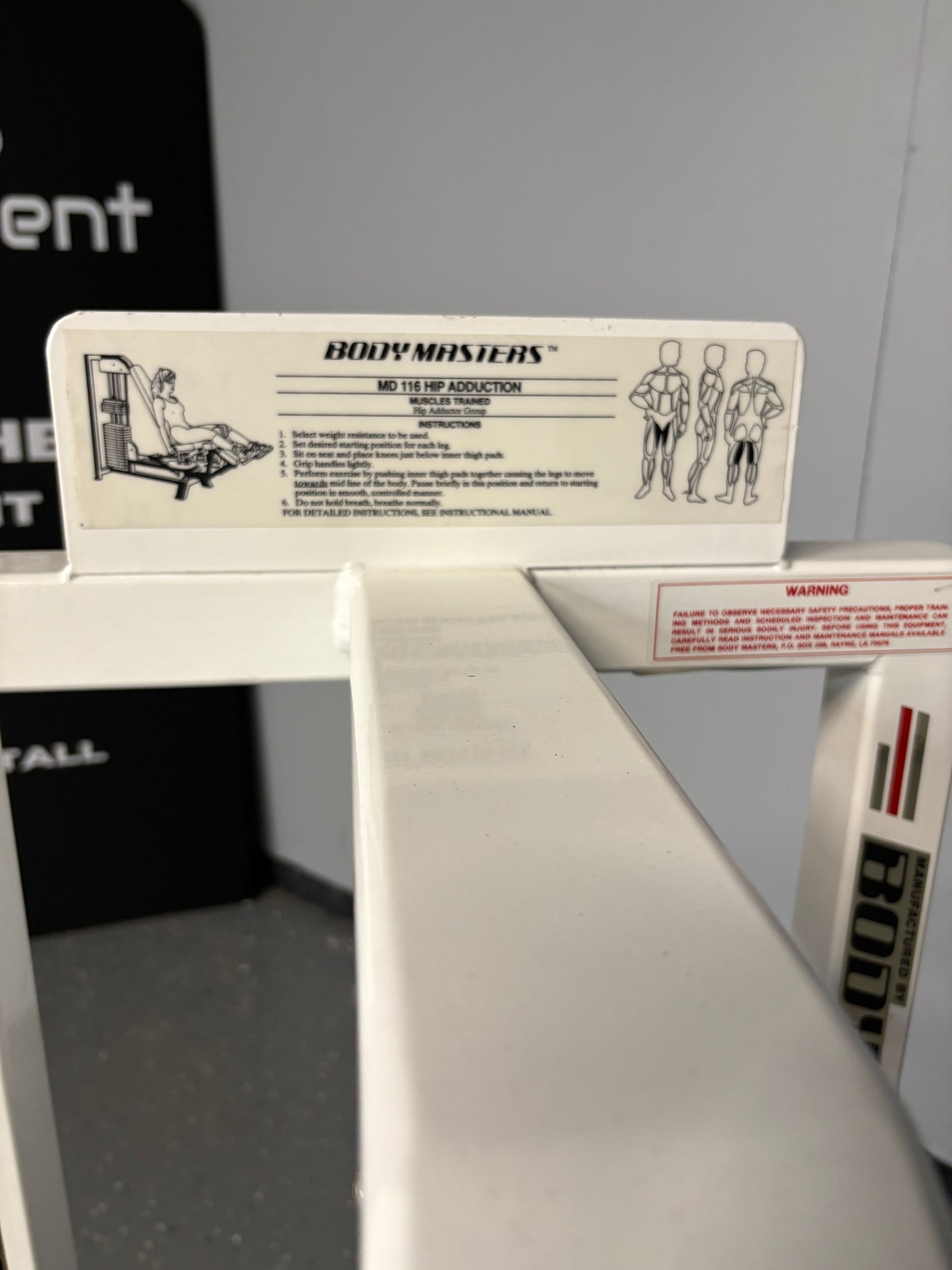 Body Masters MD 116 Hip Adduction