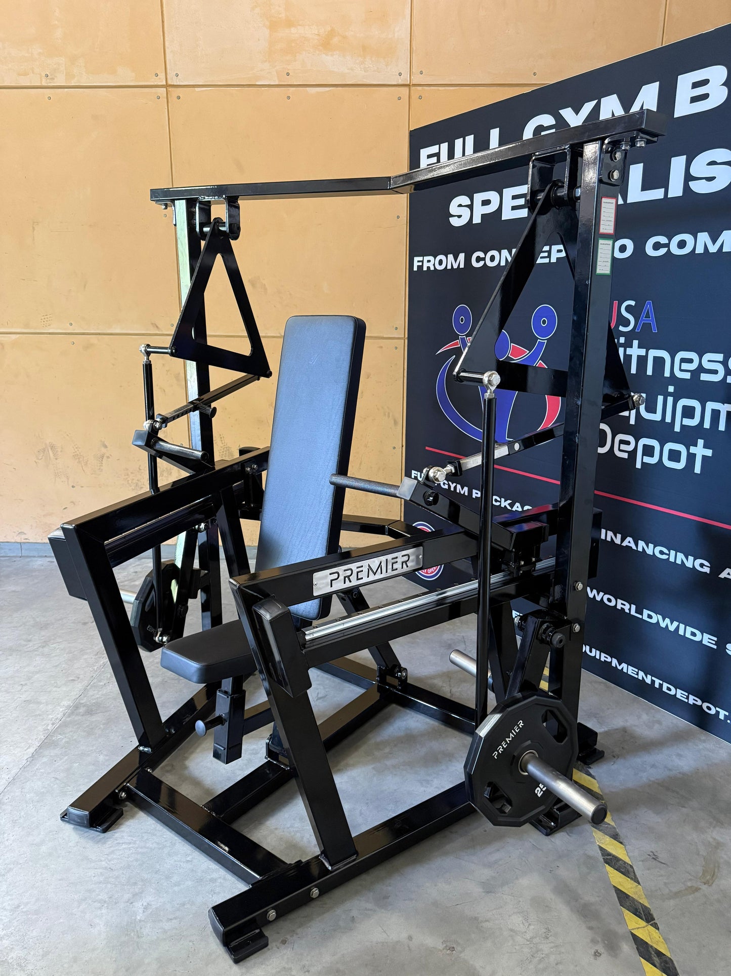 Premier Strength Linear Series Chest Press - weight lifting machines with pulleys, image 9