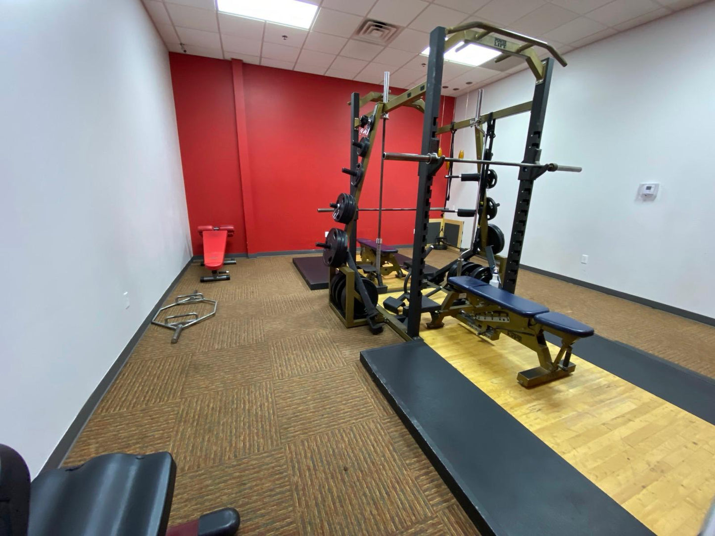 Power Lift Double Half Rack w/ Platform *REFURBISHED*