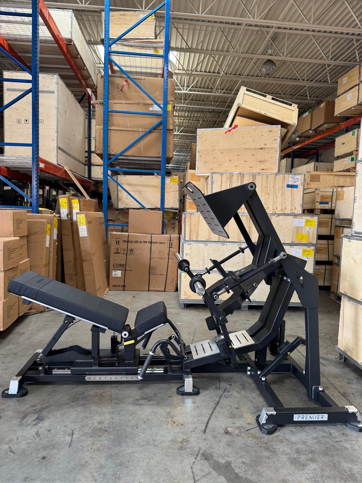 Premier Strength Titan Series Squat Press (Black) - weight lifting machines & racks, image 8