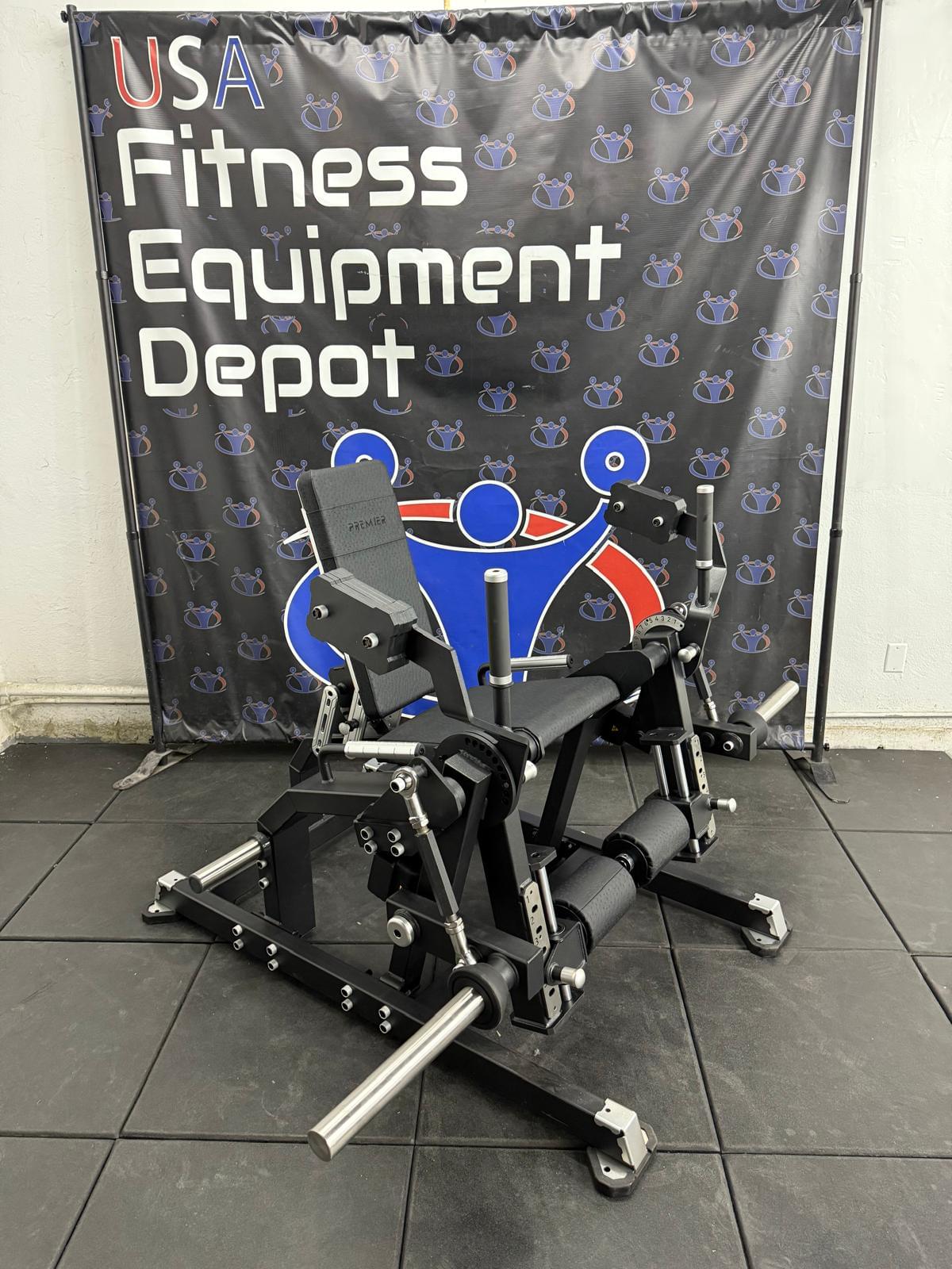 Premier Strength Titan Series Unilateral Leg Extension (Black) - weight lifting machines & racks, image 9