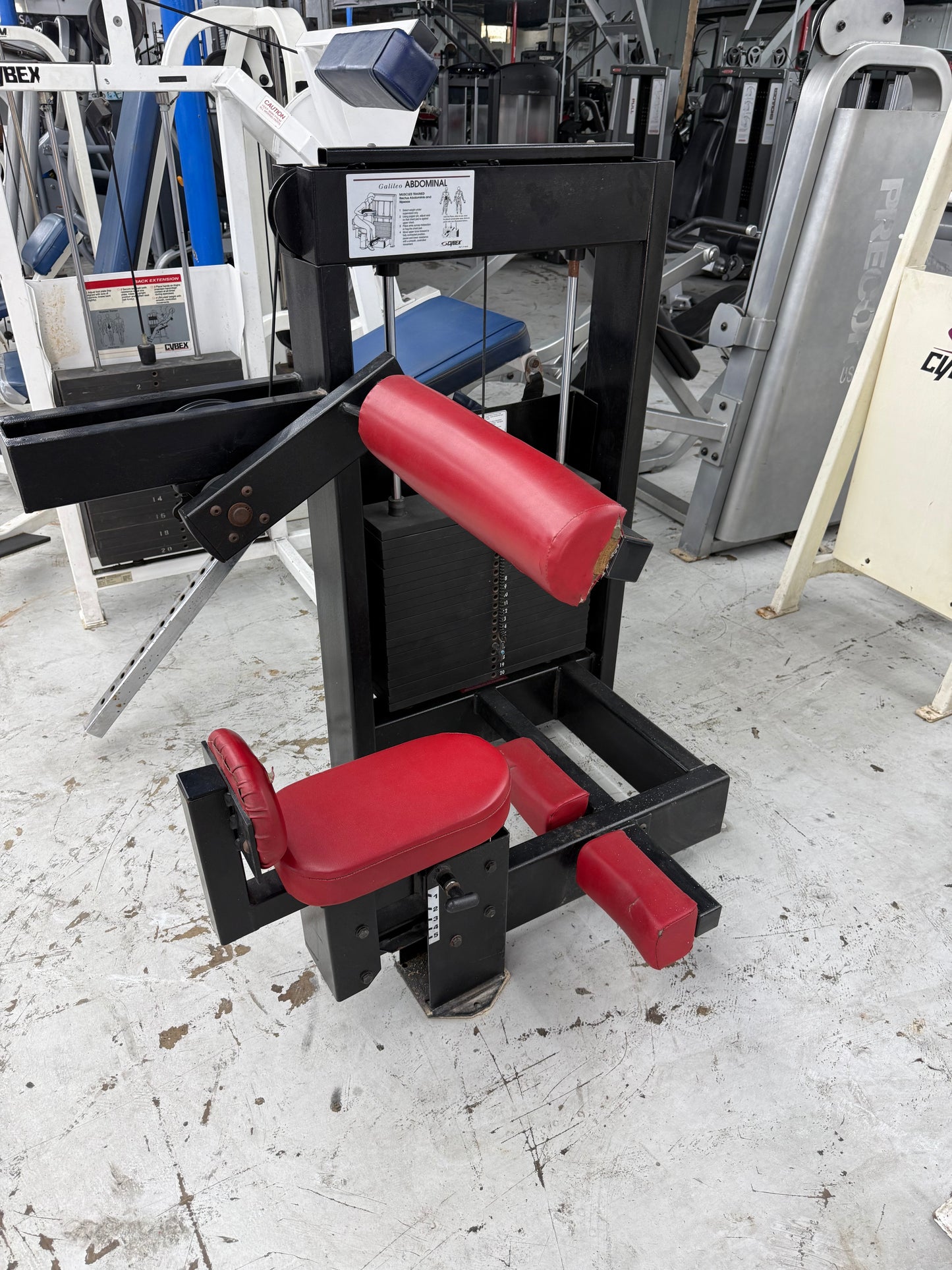 Cybex Galileo Series Abdominal Crunch