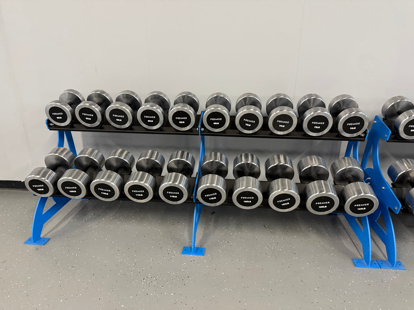 Premier Strength Chrome Dumbbell Set 55-150 (Rack NOT Included) *NEW*