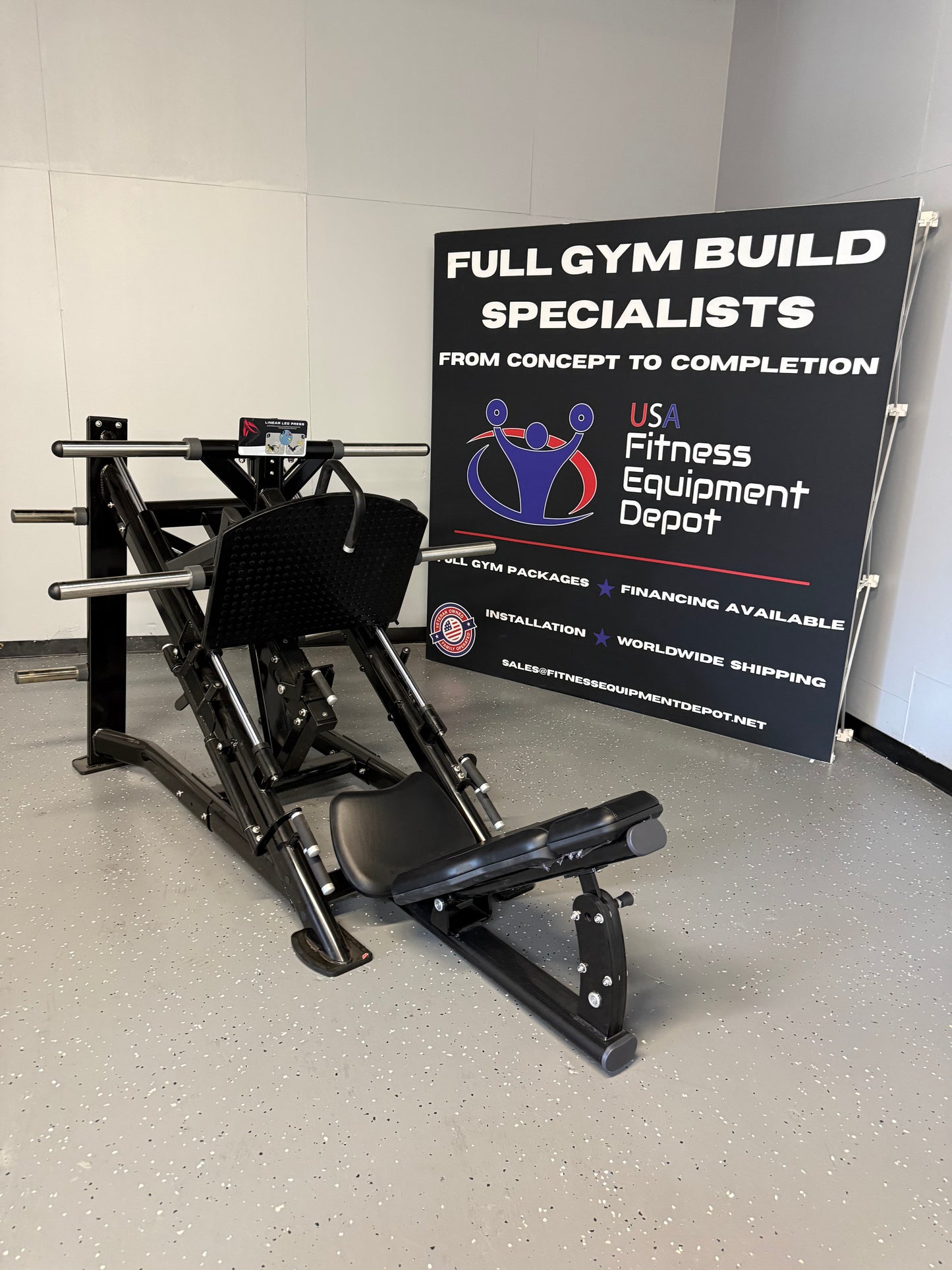 Premier Strength Apex Series Linear 45 Degree Leg Press