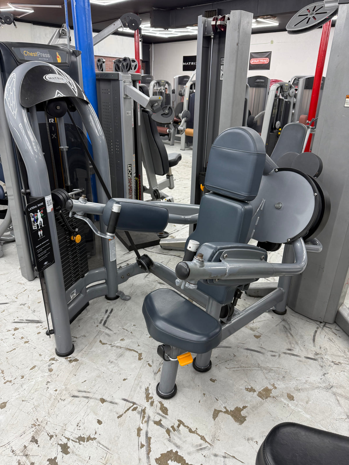 Matrix Leg Rise Machines Matrix Fitness G3 Lateral Raise *Refurbished* – USA Fitness Equipment Depot