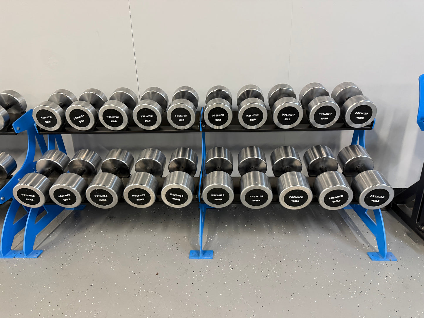 Premier Strength Chrome Dumbbell Set 55-150 (Rack NOT Included) *NEW*