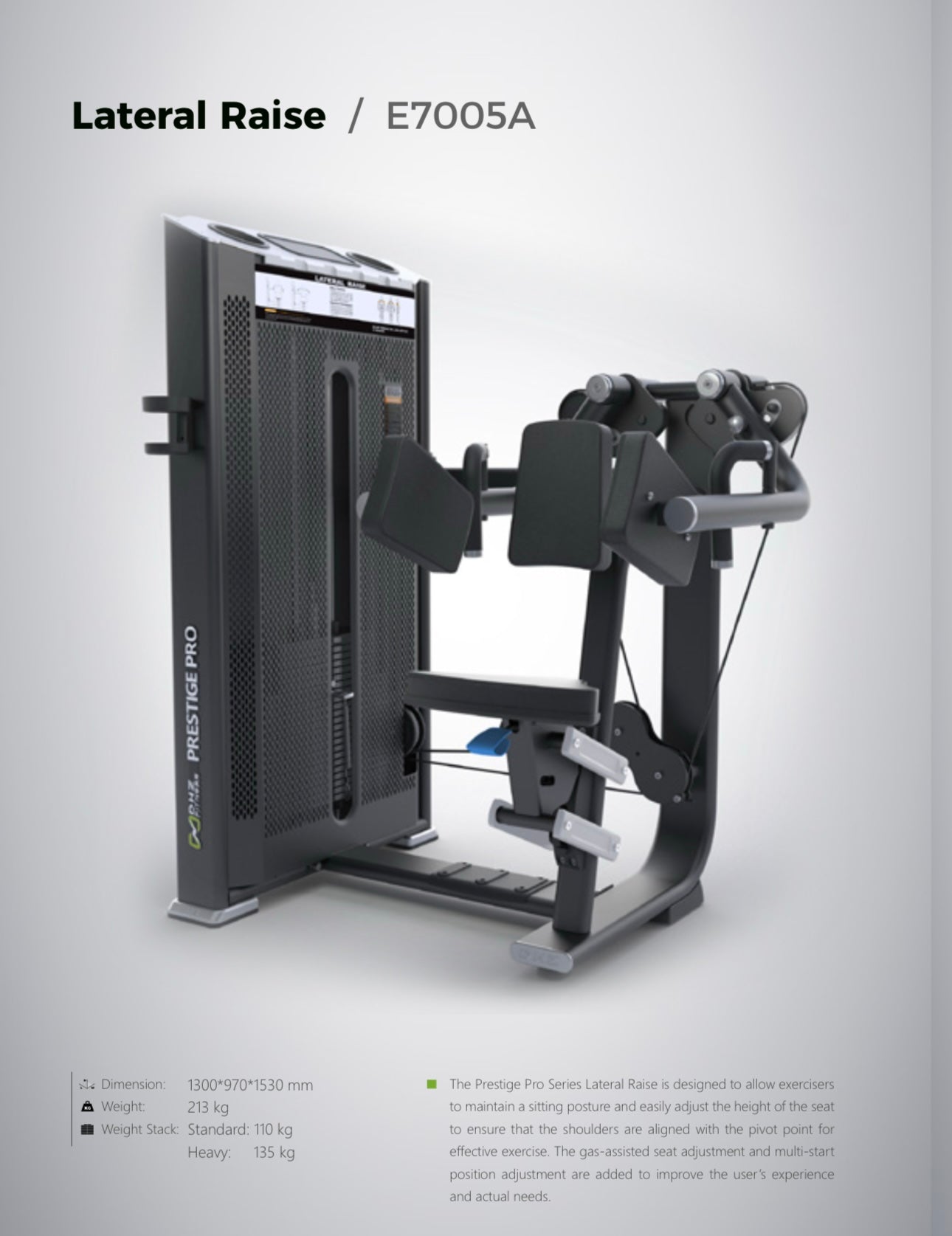 Premier Strength Predator Series Lateral Raise *NEW*