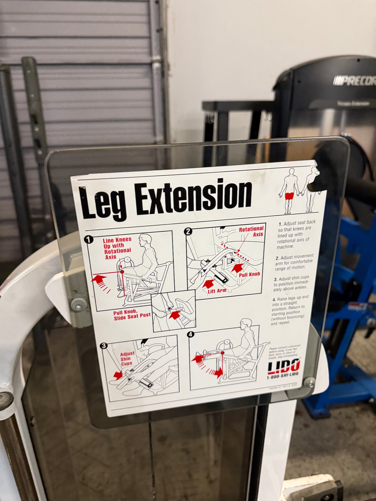 LIDO Leg Extension *Refurbished*