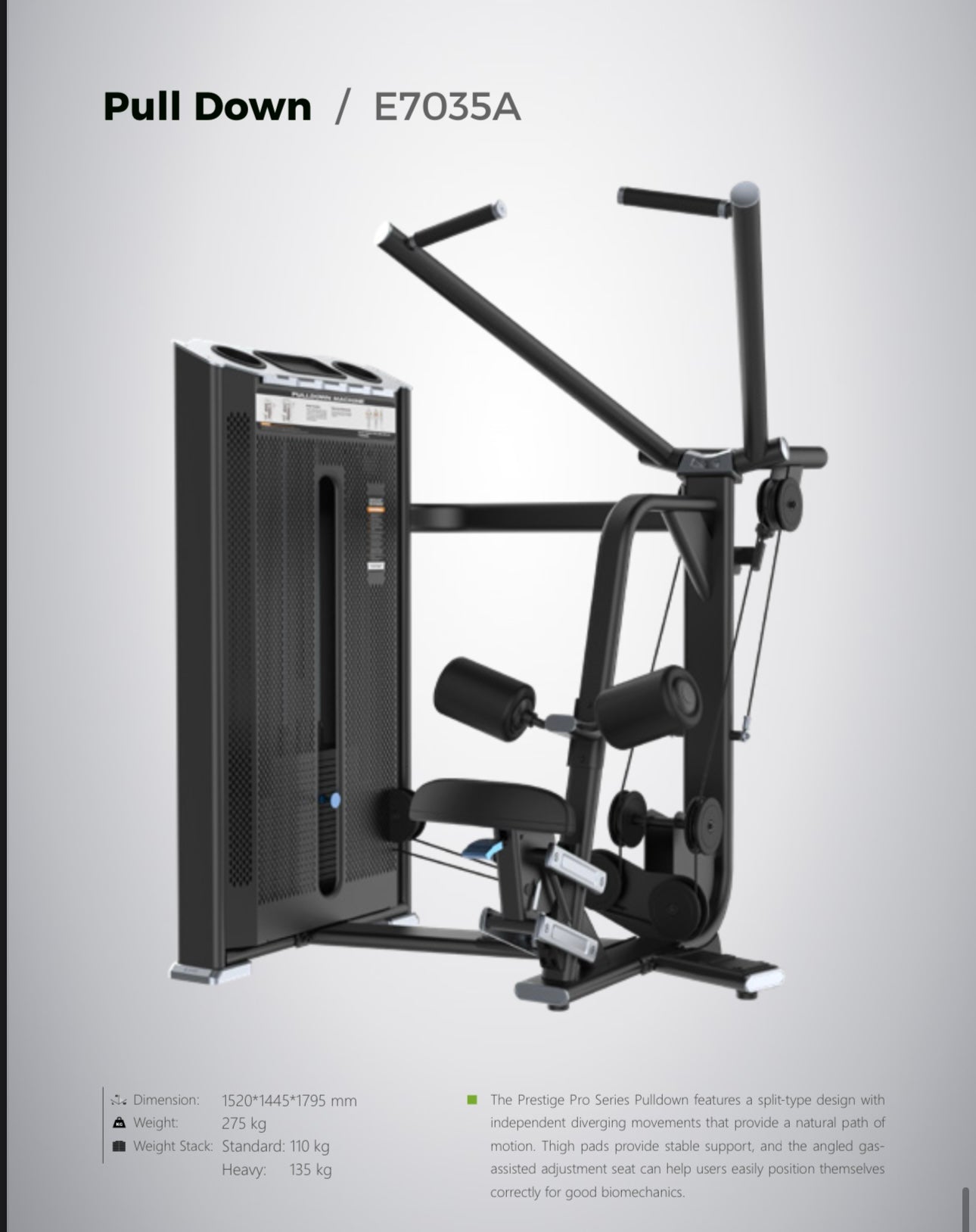 Jalón de Dorsales Serie Predator de Premier Strength *NUEVO*