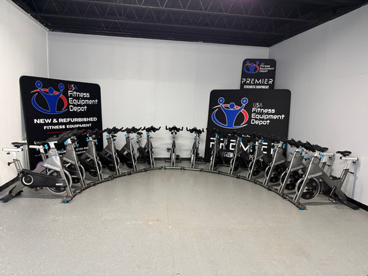 Precor Spinning SHIFT Indoor Cycling Bikes set of 14