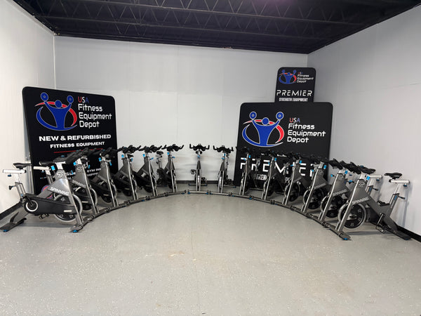 Precor Spinning SHIFT Indoor Cycling Bikes set of 14