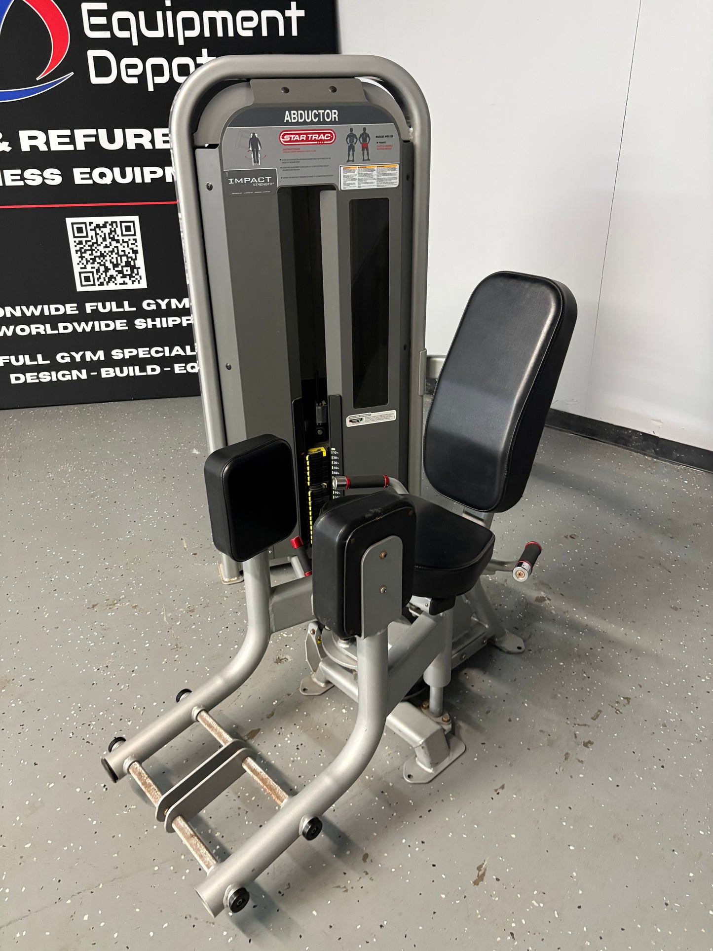 Star Trac/Nautilus Impact Series Abductor