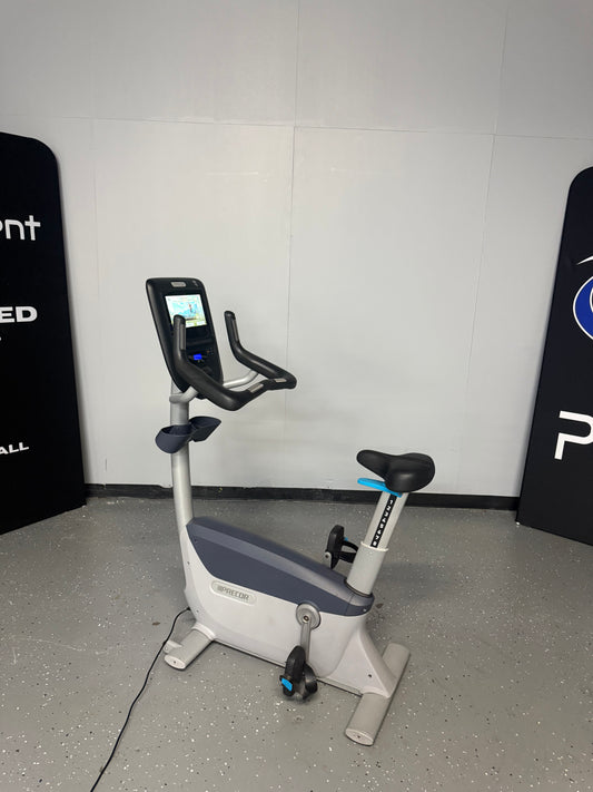 Precor UBK 885 Upright Bike w/P62 Console - upright exercise bikes