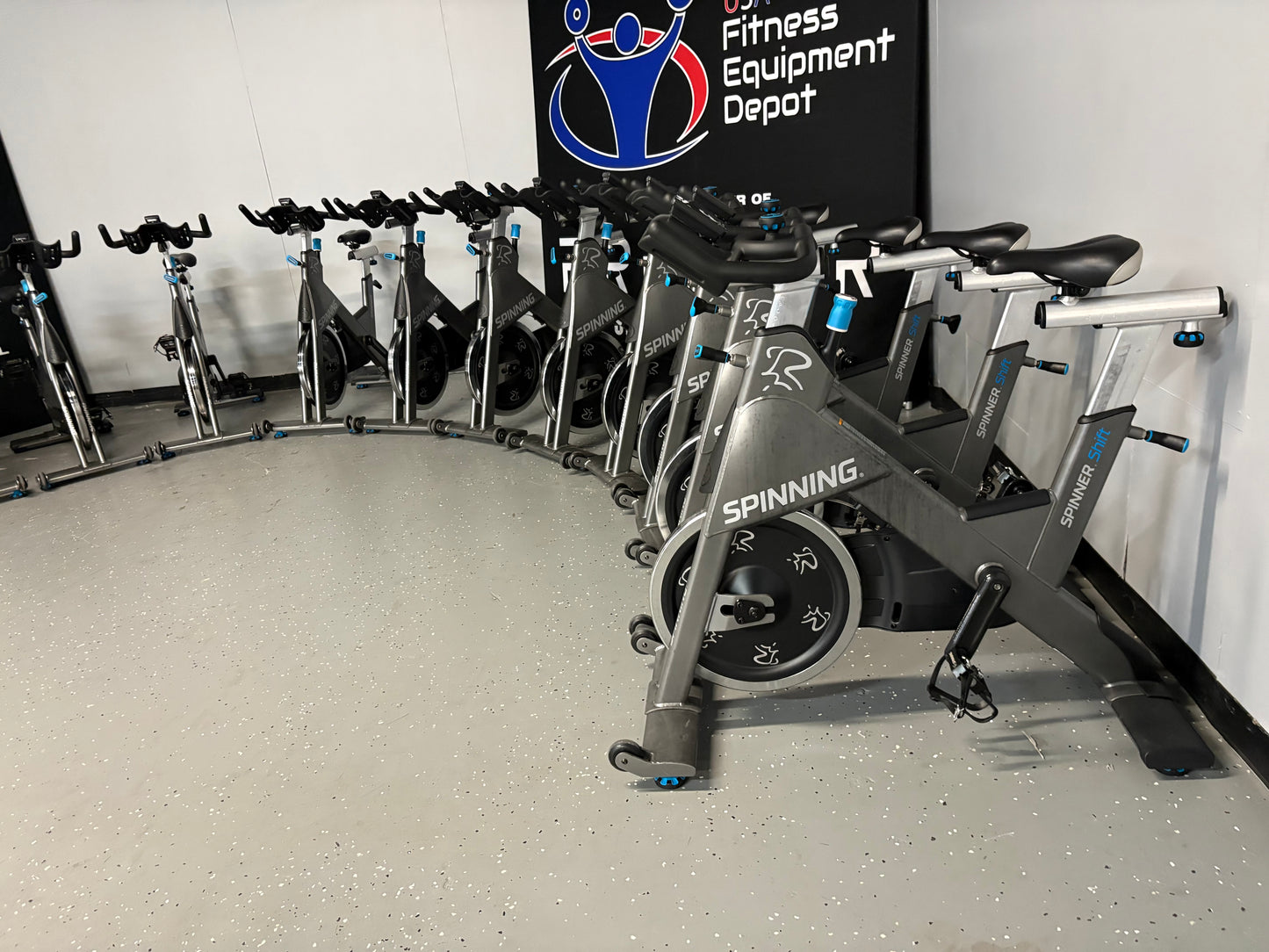 Precor Spinning SHIFT Indoor Cycling Bikes set of 14