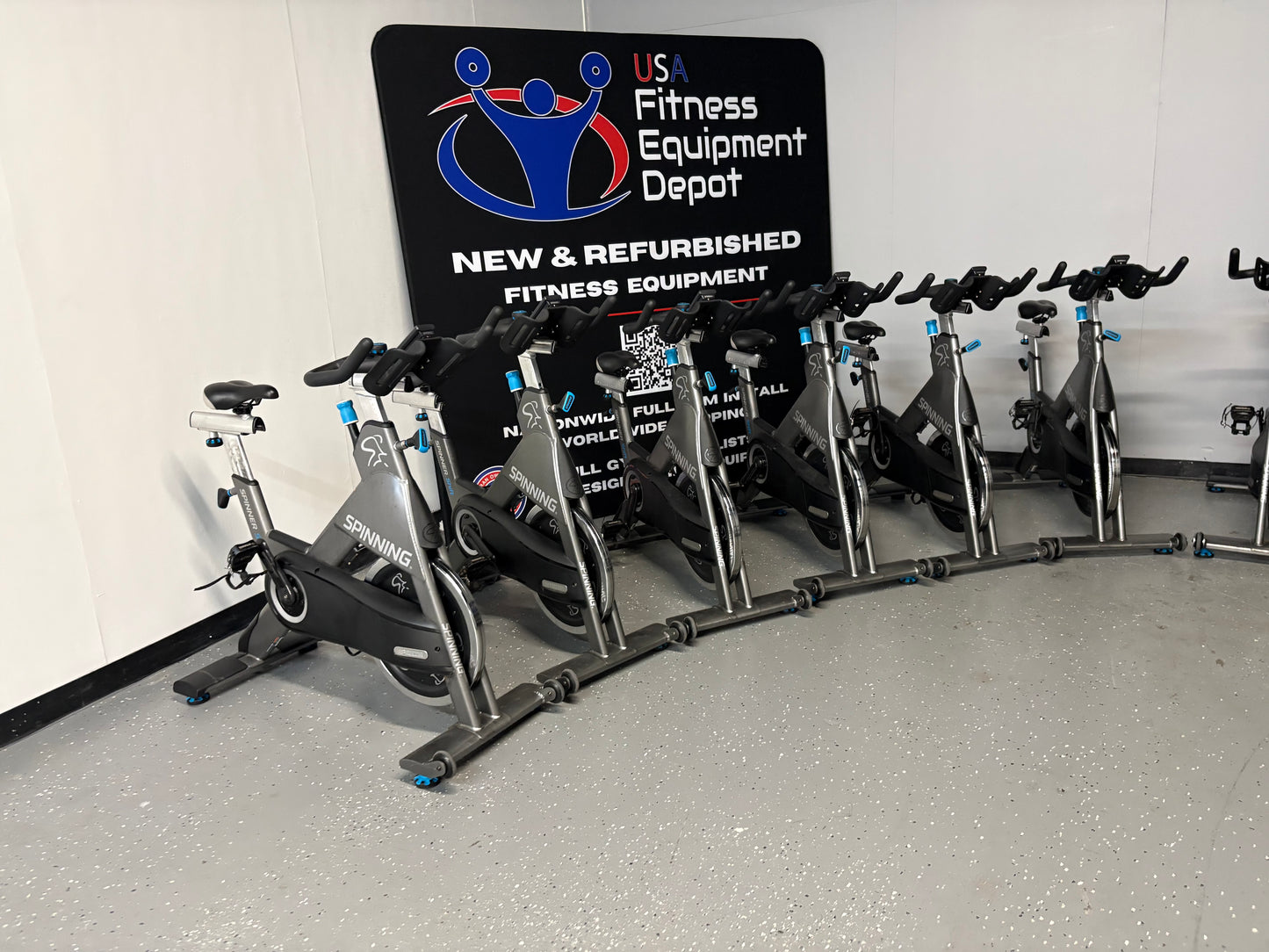 Precor Spinning SHIFT Indoor Cycling Bikes set of 14