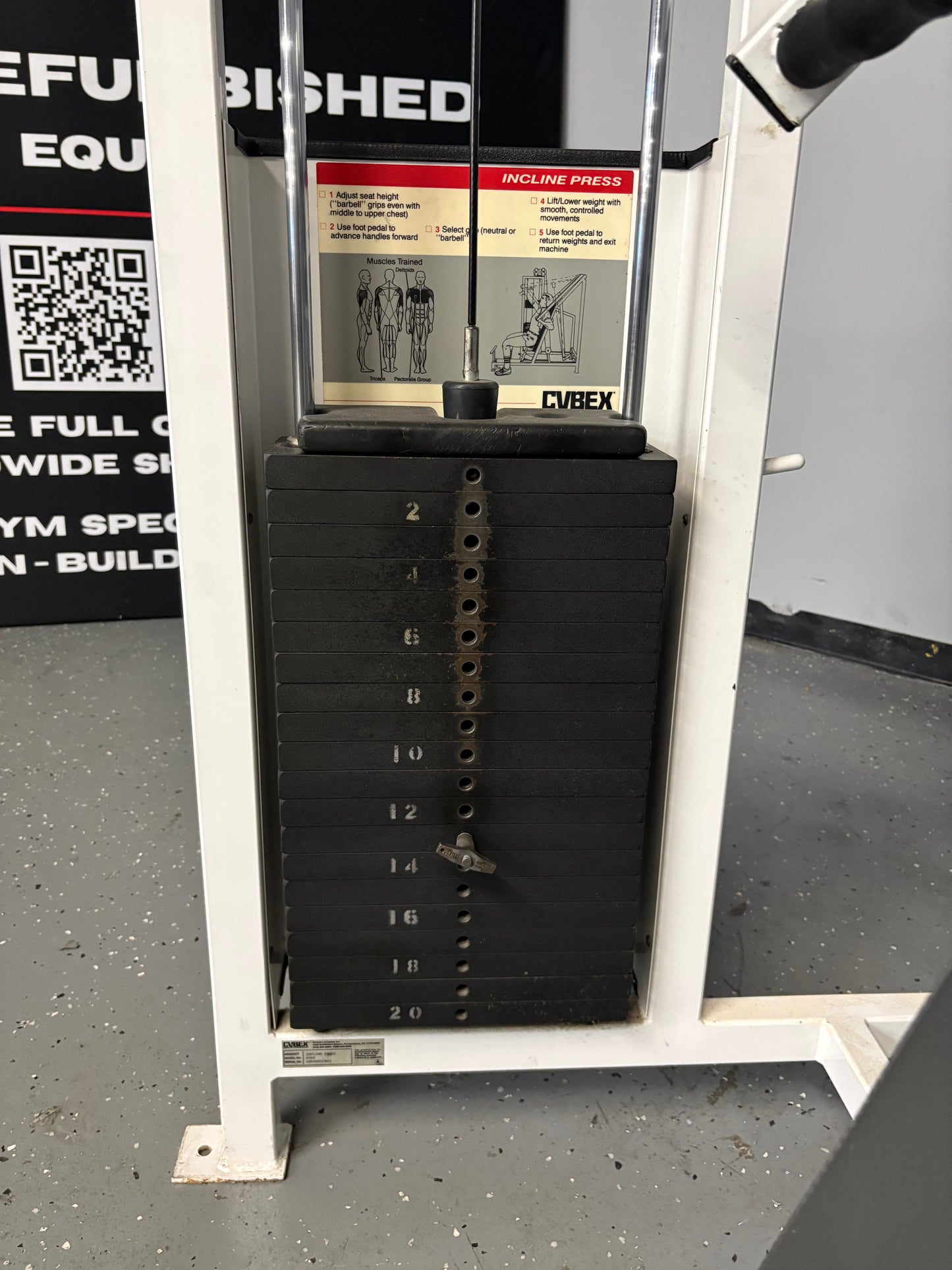 Cybex Classic Series Incline Press
