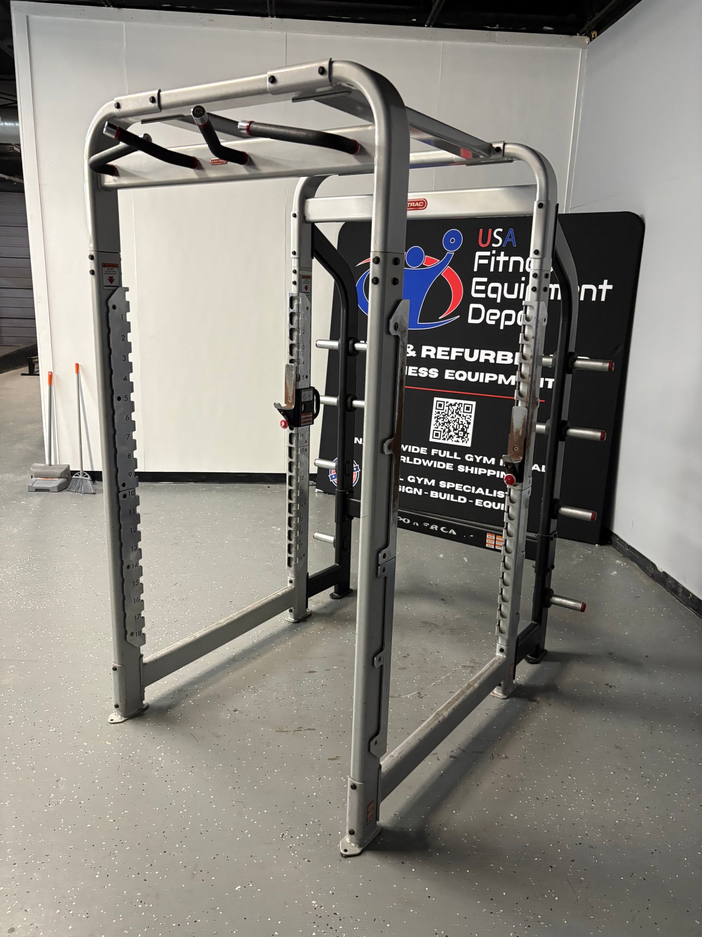 Star Trac Nautilus Power Rack