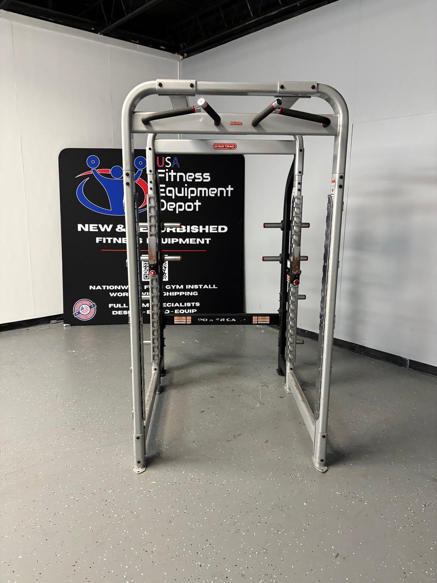 Star Trac Nautilus Power Rack