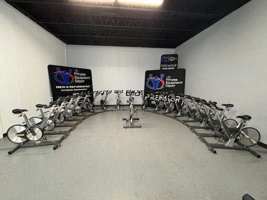 Keiser M3 Plus Indoor Cycling Bikes Set of 19