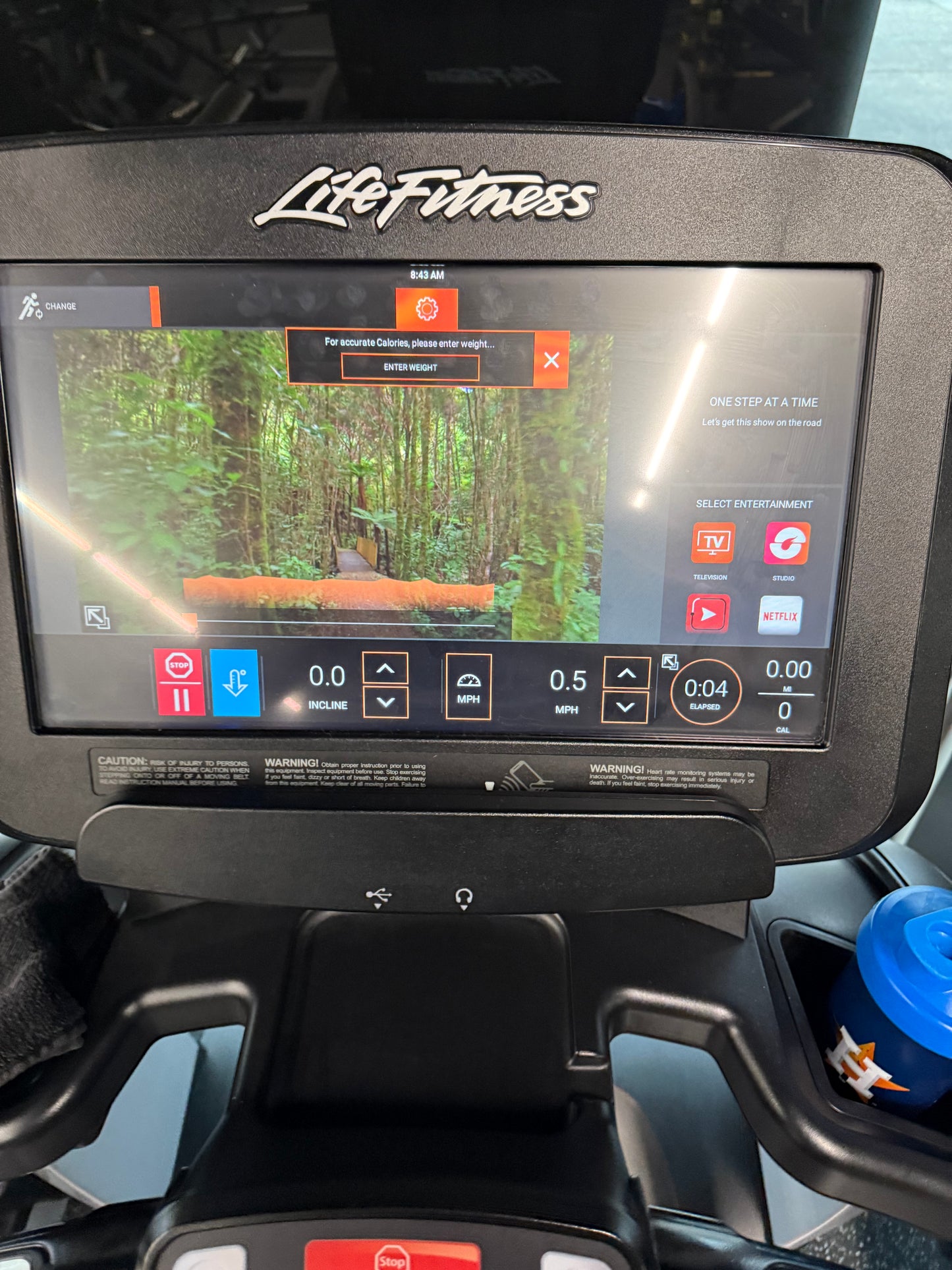 Life Fitness 95T Discover SE3 Series Treadmill