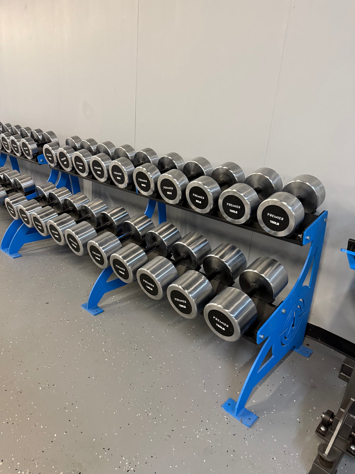 Premier Strength Chrome Dumbbell Set 55-150 (Rack NOT Included) *NEW*