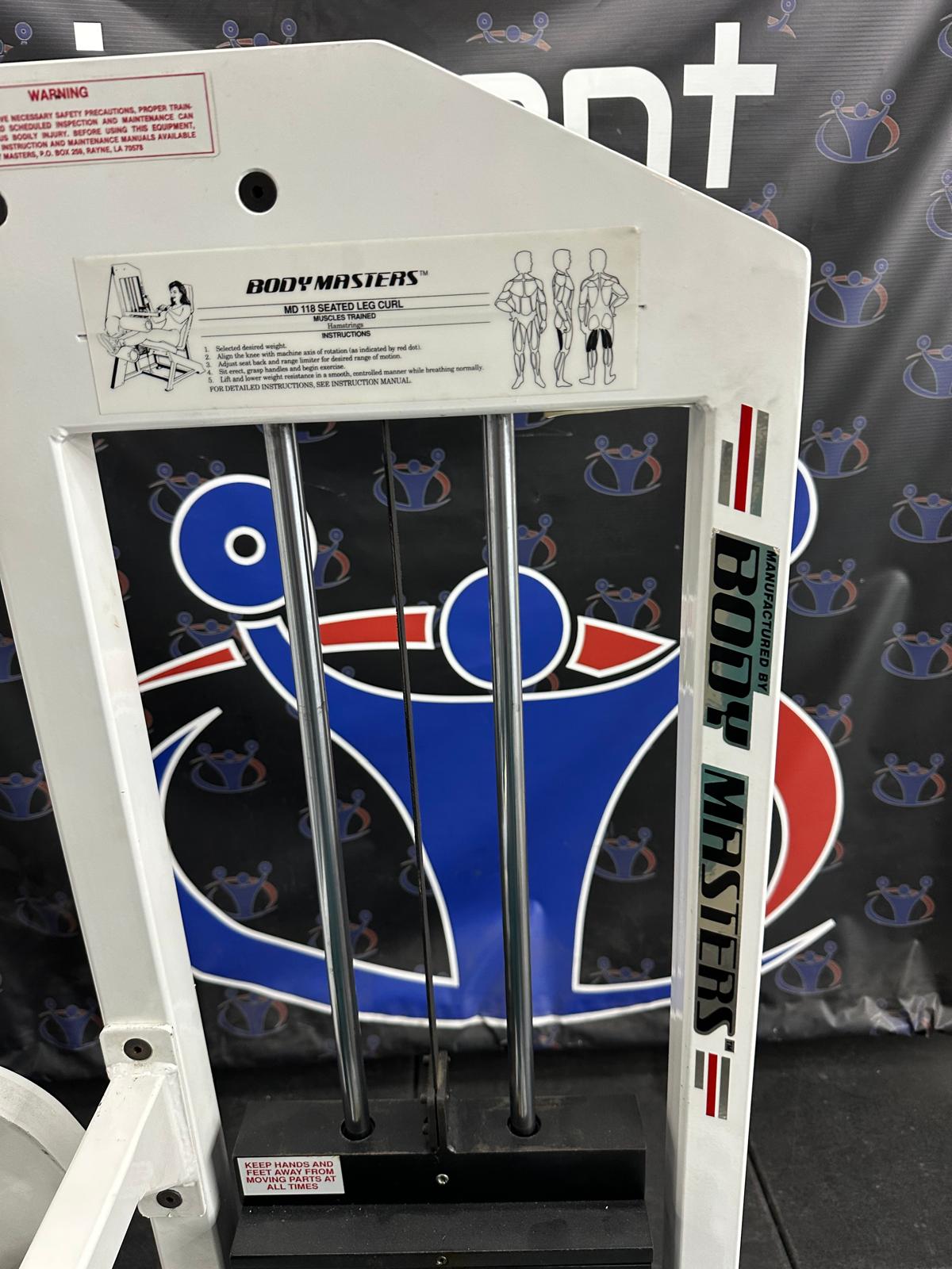 Body Masters MD118 Seated Leg Curl *REFURBISHED*