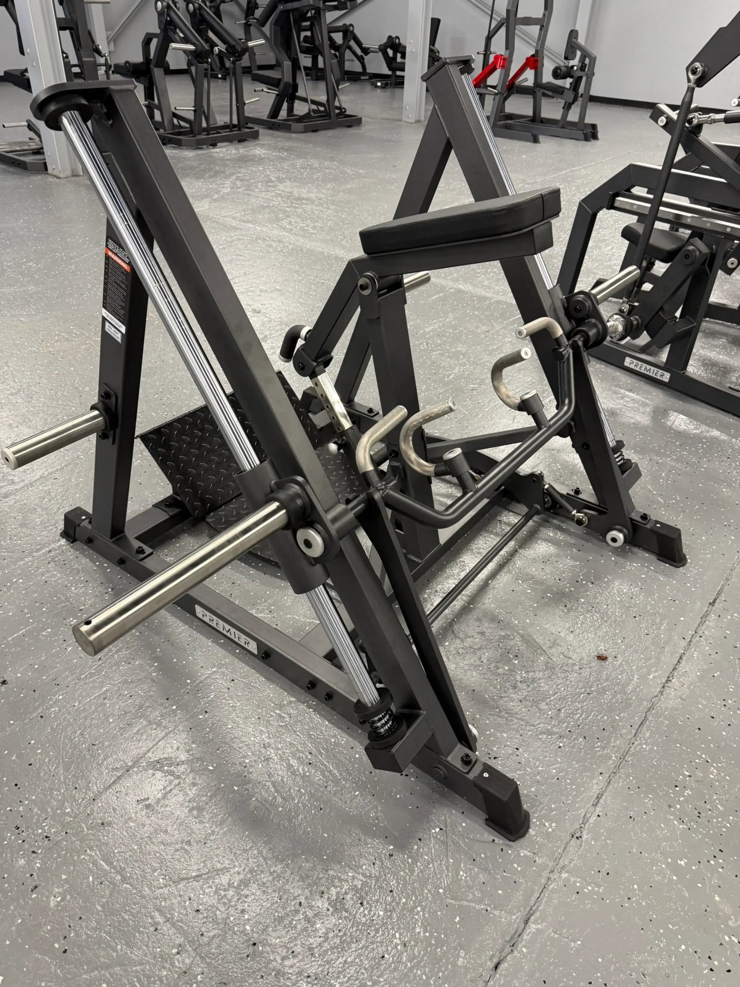 Premier Strength Beast Series Linear Chest Supported Row - weight lifting machines with pulleys