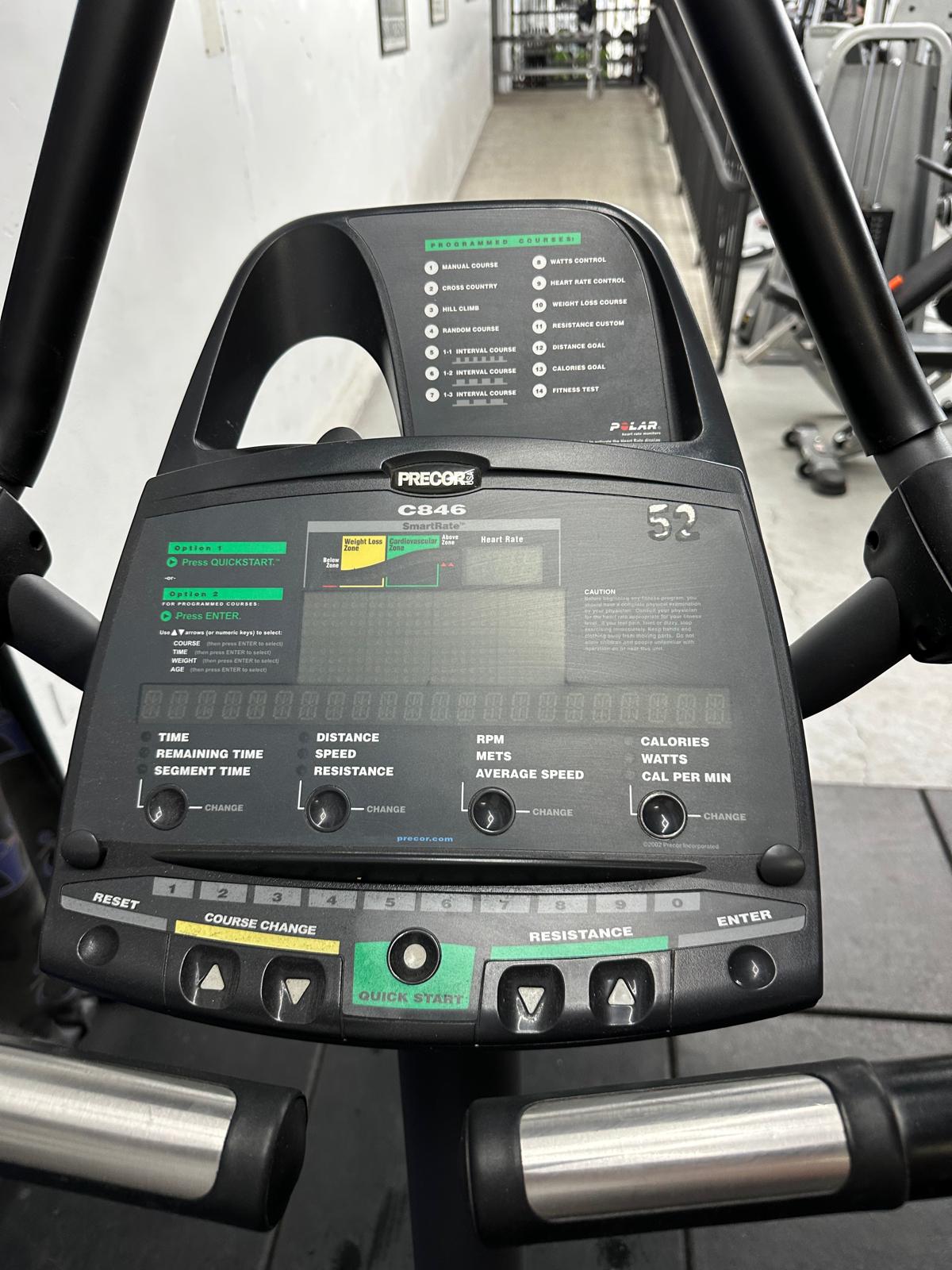 Precor C846 Upright Bike *REFURBISHED*