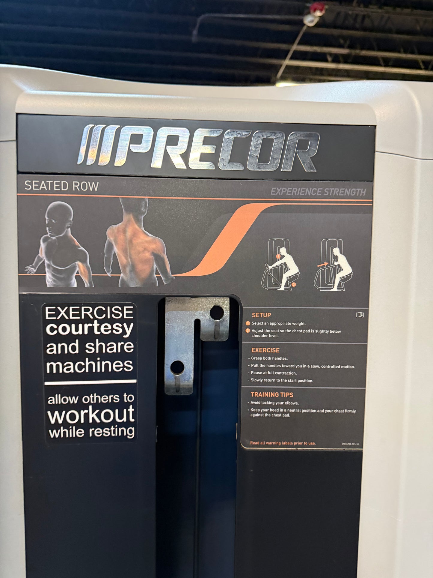 Precor C-Line Seated Row *Refurbished*