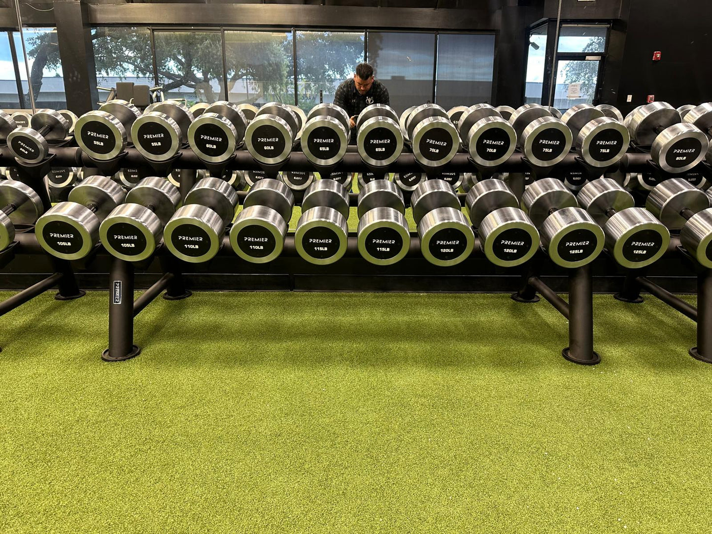 Premier Strength Chrome Dumbbell Set 5-150 w/Rack *NEW*
