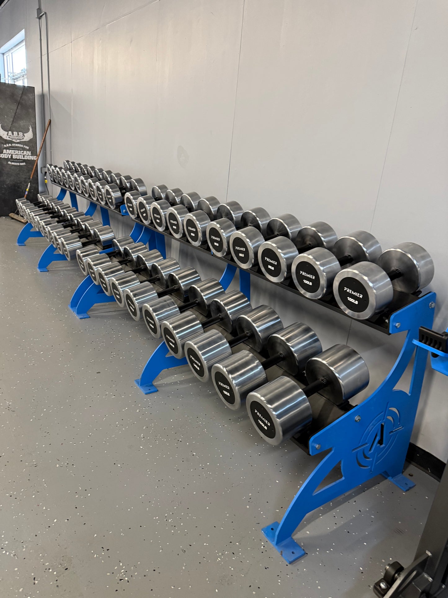 Premier Strength Chrome Dumbbell Set 55-150 (Rack NOT Included) *NEW*