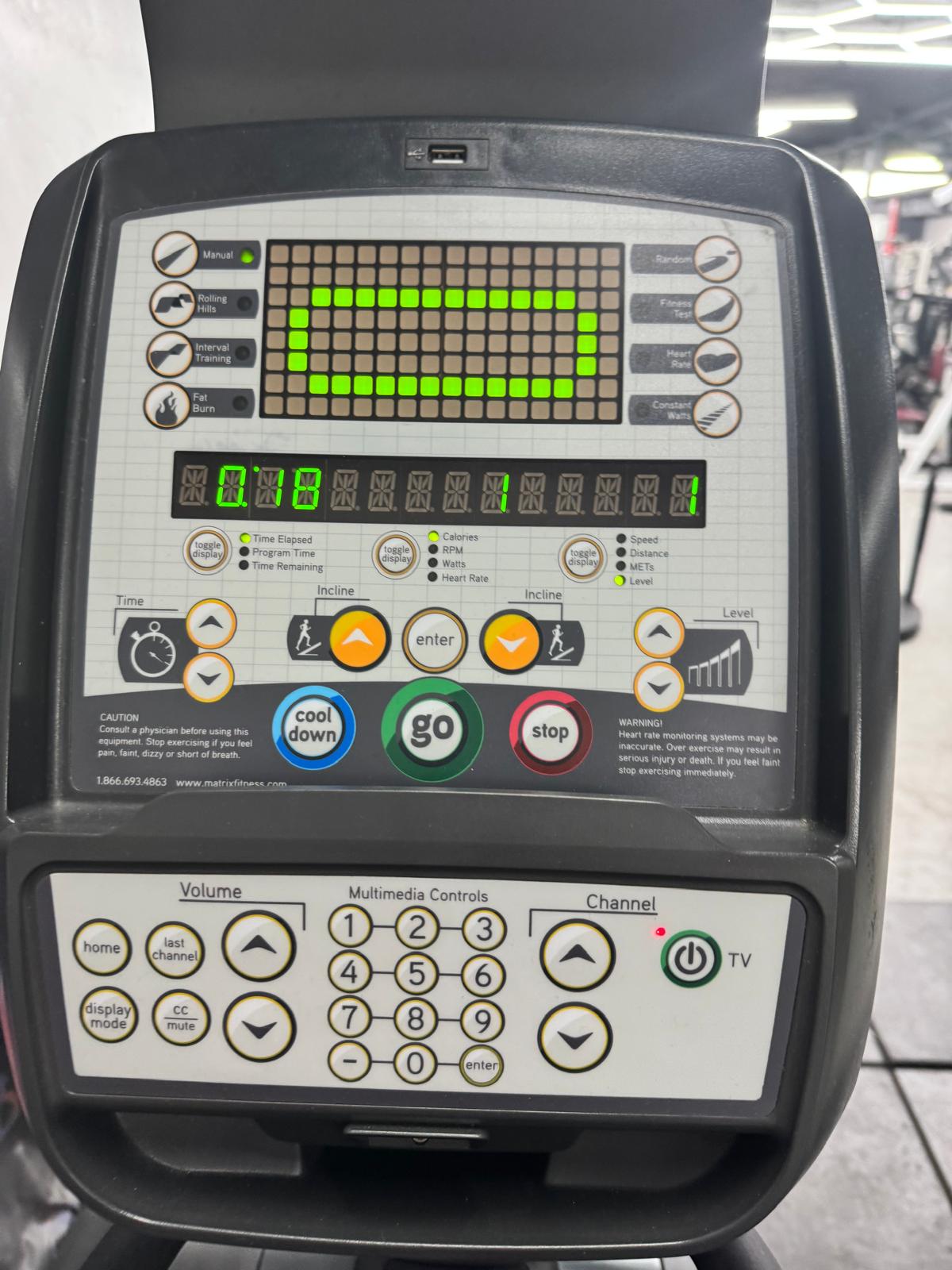 Matrix Fitness E3x Elliptical Trainer *REFURBISHED*