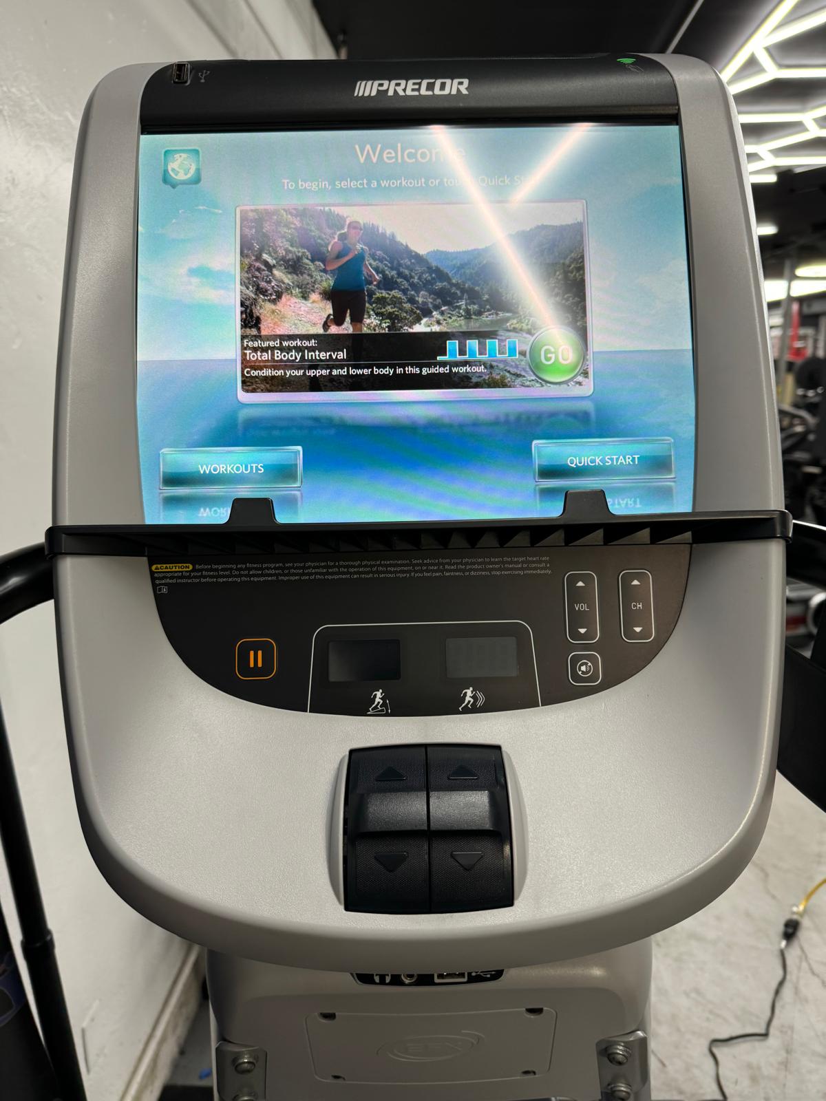 Precor EFX 883 Lower Body Elliptical w/P80 Console *REFURBISHED*