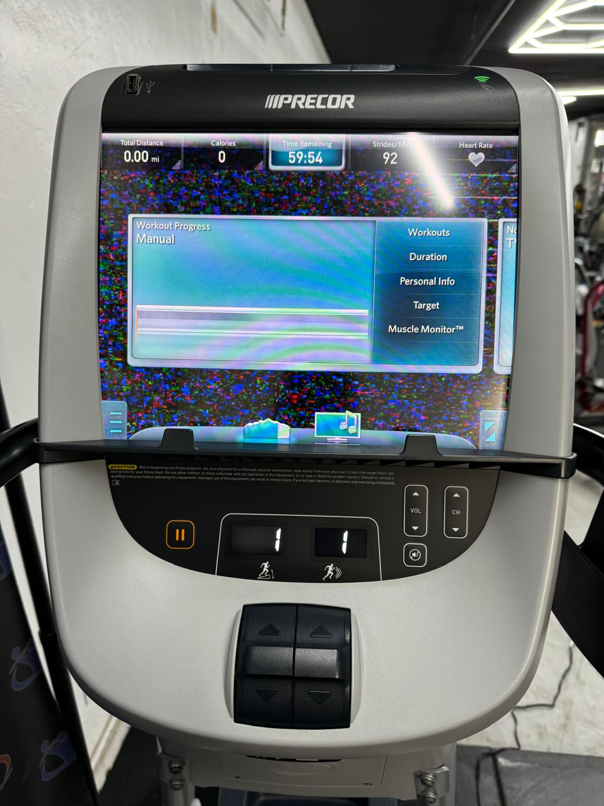 Precor EFX 883 Lower Body Elliptical w/P80 Console *REFURBISHED*