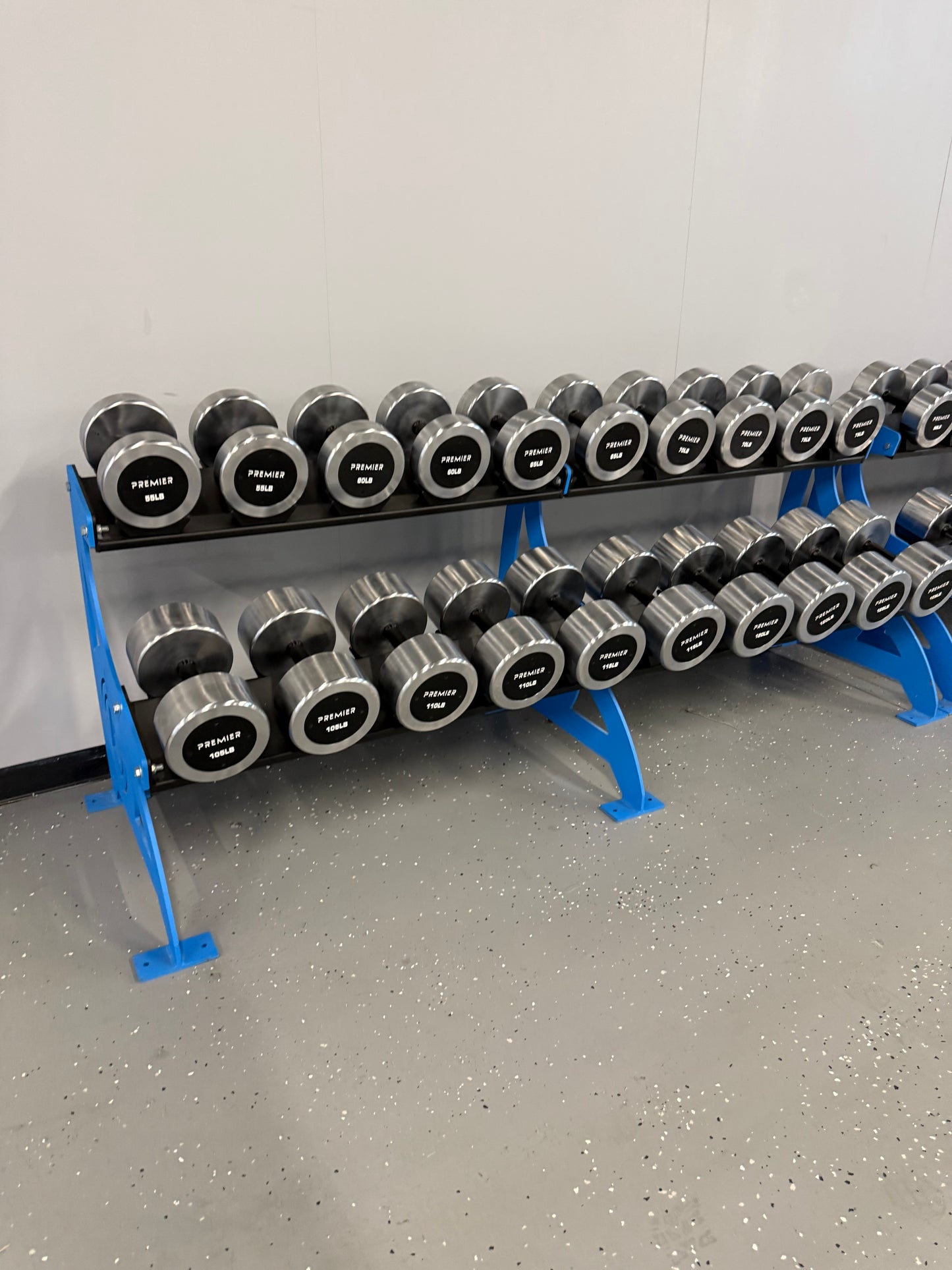 Premier Strength Chrome Dumbbell Set 55-150 (Rack NOT Included) *NEW*