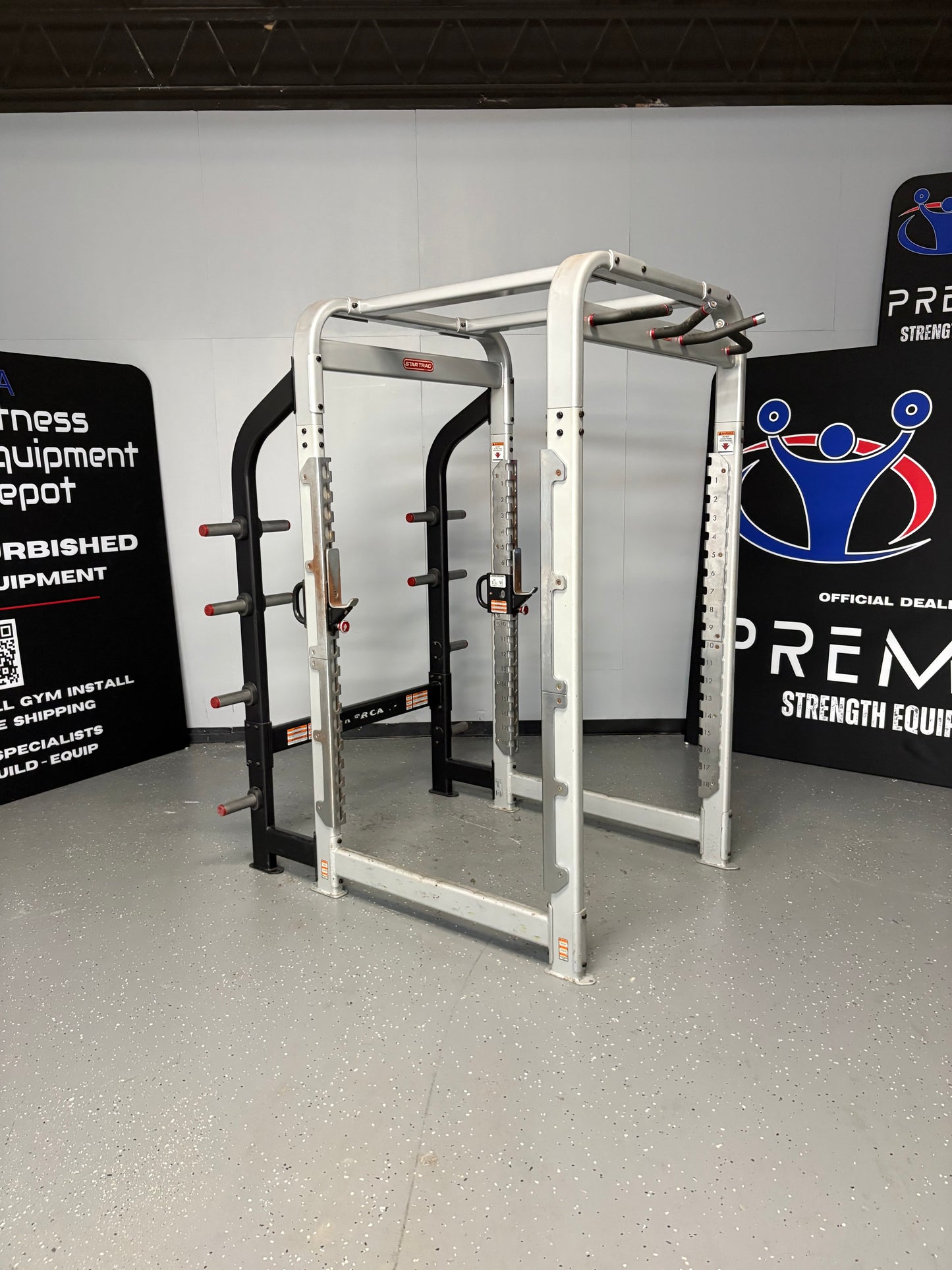 Star Trac Nautilus Power Rack