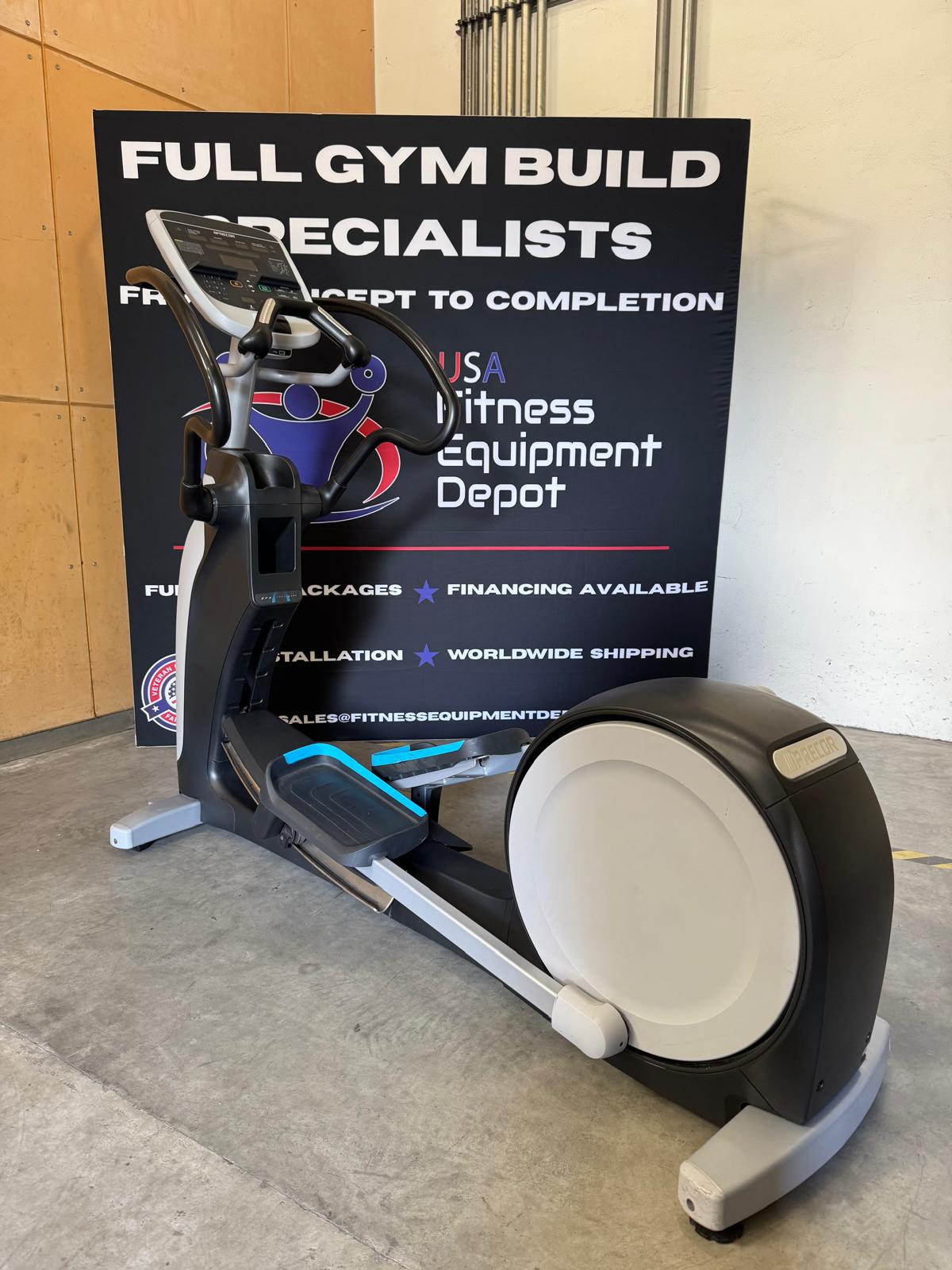 Precor EFX 833 Lower Body Elliptical Converging Ramp P30 Console *REFURBISHED*