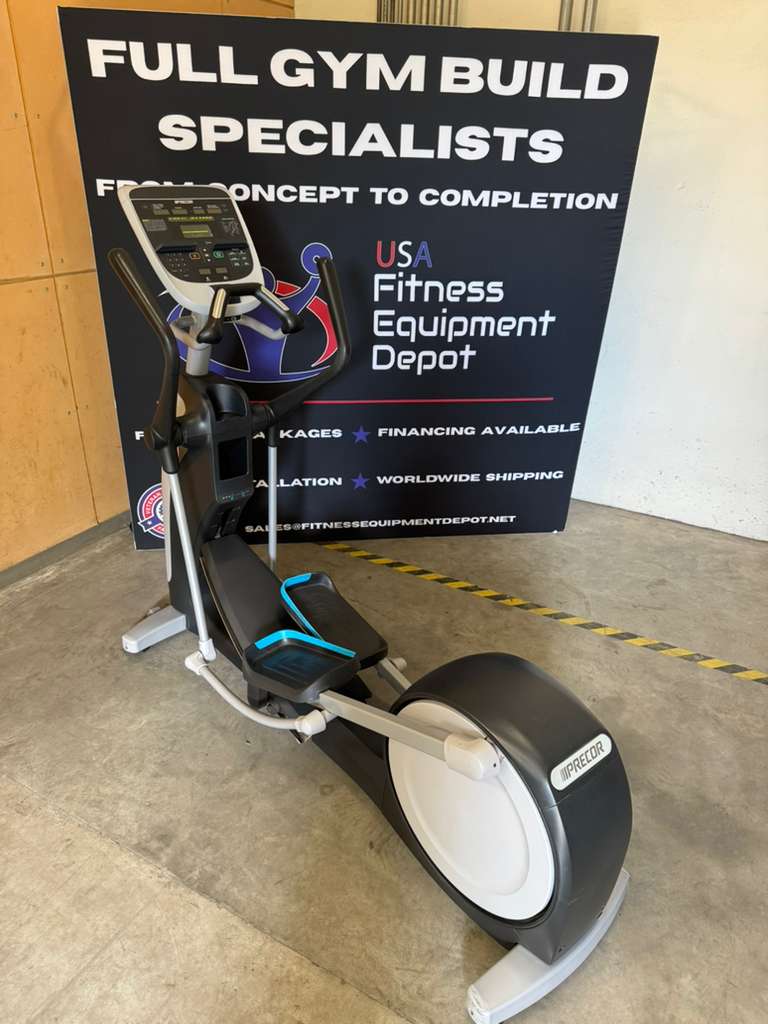 Precor EFX 835 Total Body Elliptical Converging Ramp P30 Console *REFURBISHED*
