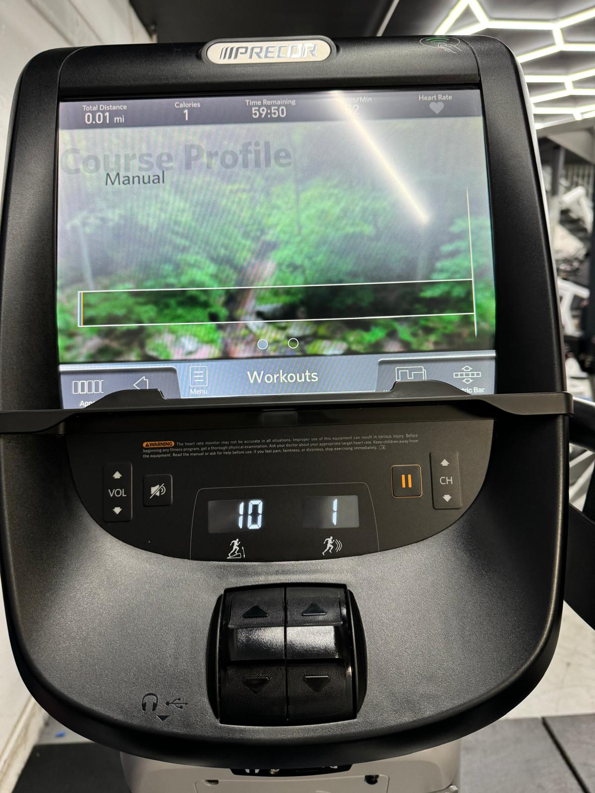 Precor EFX 883 Lower Body Elliptical w/P82 Console *REFURBISHED*