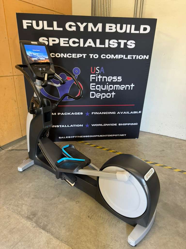 Precor EFX 883 Lower Body Elliptical Converging Ramp w/ P82 Console *REFURBISHED*