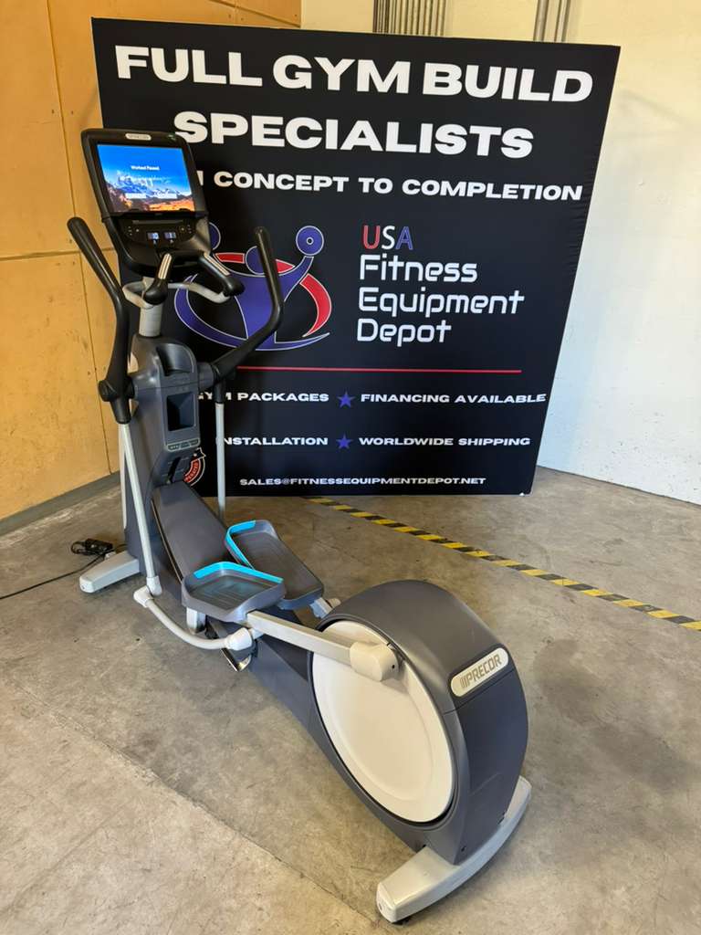 Precor EFX 885 Total Body Converging Ramp P82 Console *REFURBISHED*