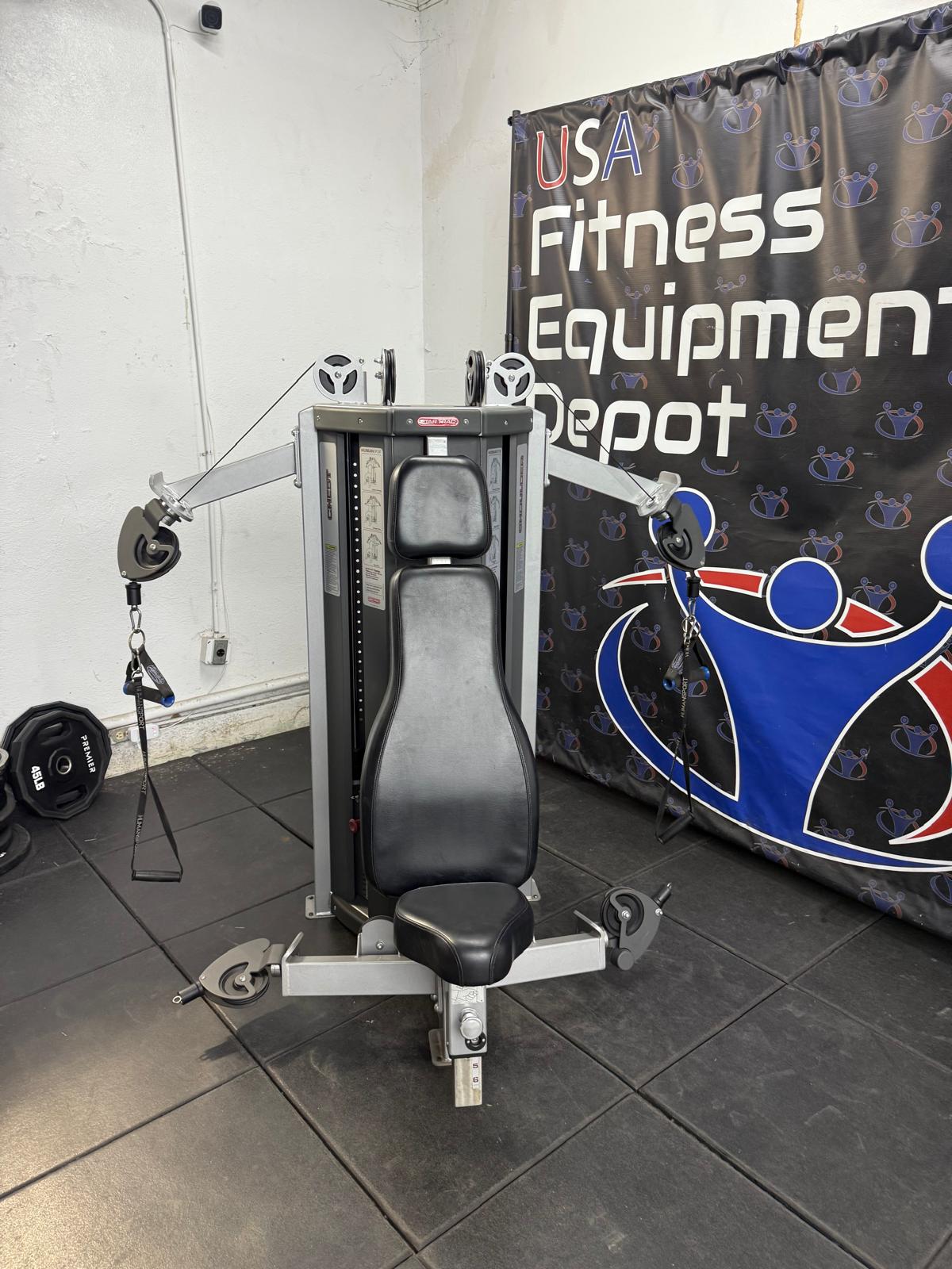 Star Trac Human Sport Chest and Shoulder Combo *REFURBISHED*