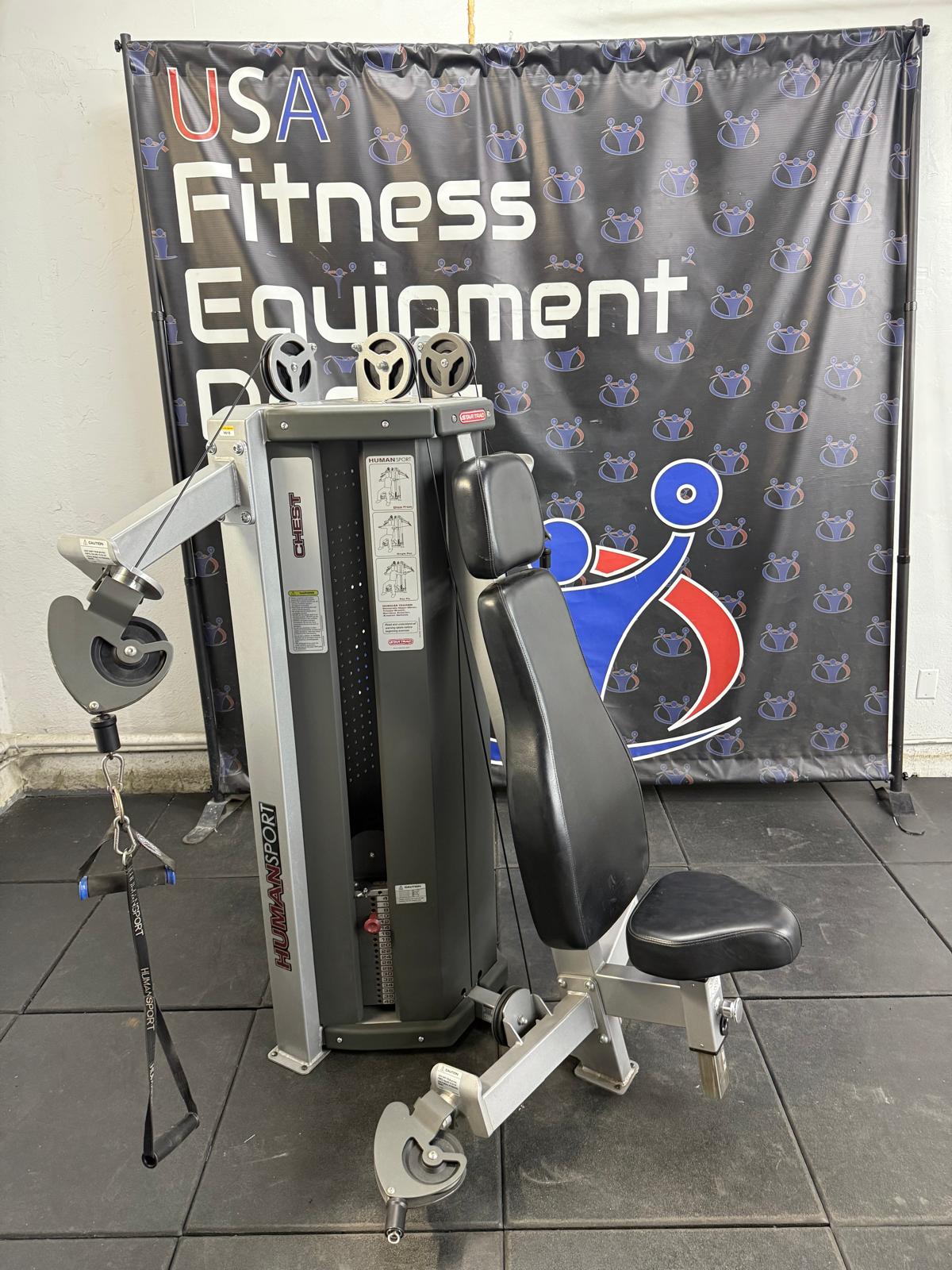 Star Trac Human Sport Chest and Shoulder Combo *REFURBISHED*