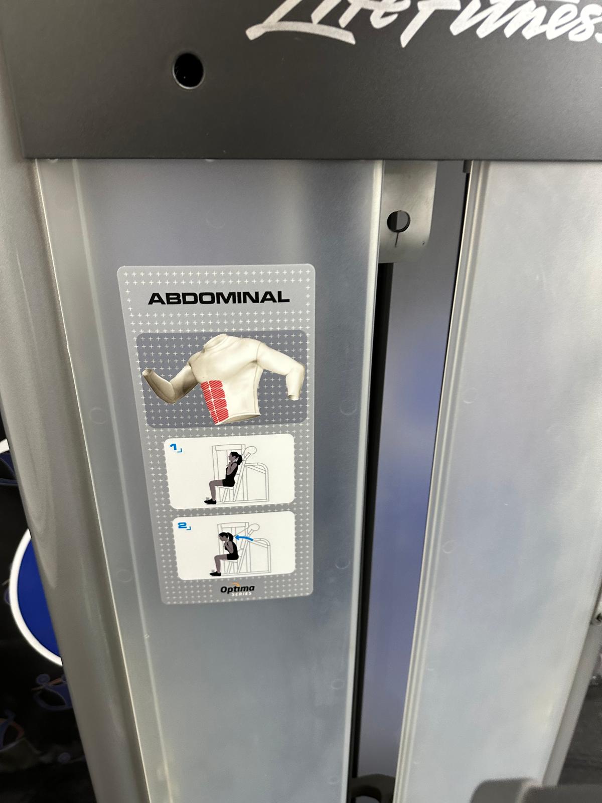 Life Fitness Optima Series Abdominal *NEW*