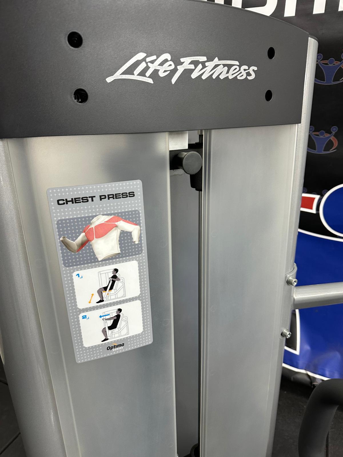 Life Fitness Optima Series Chest Press *REFURBISHED*